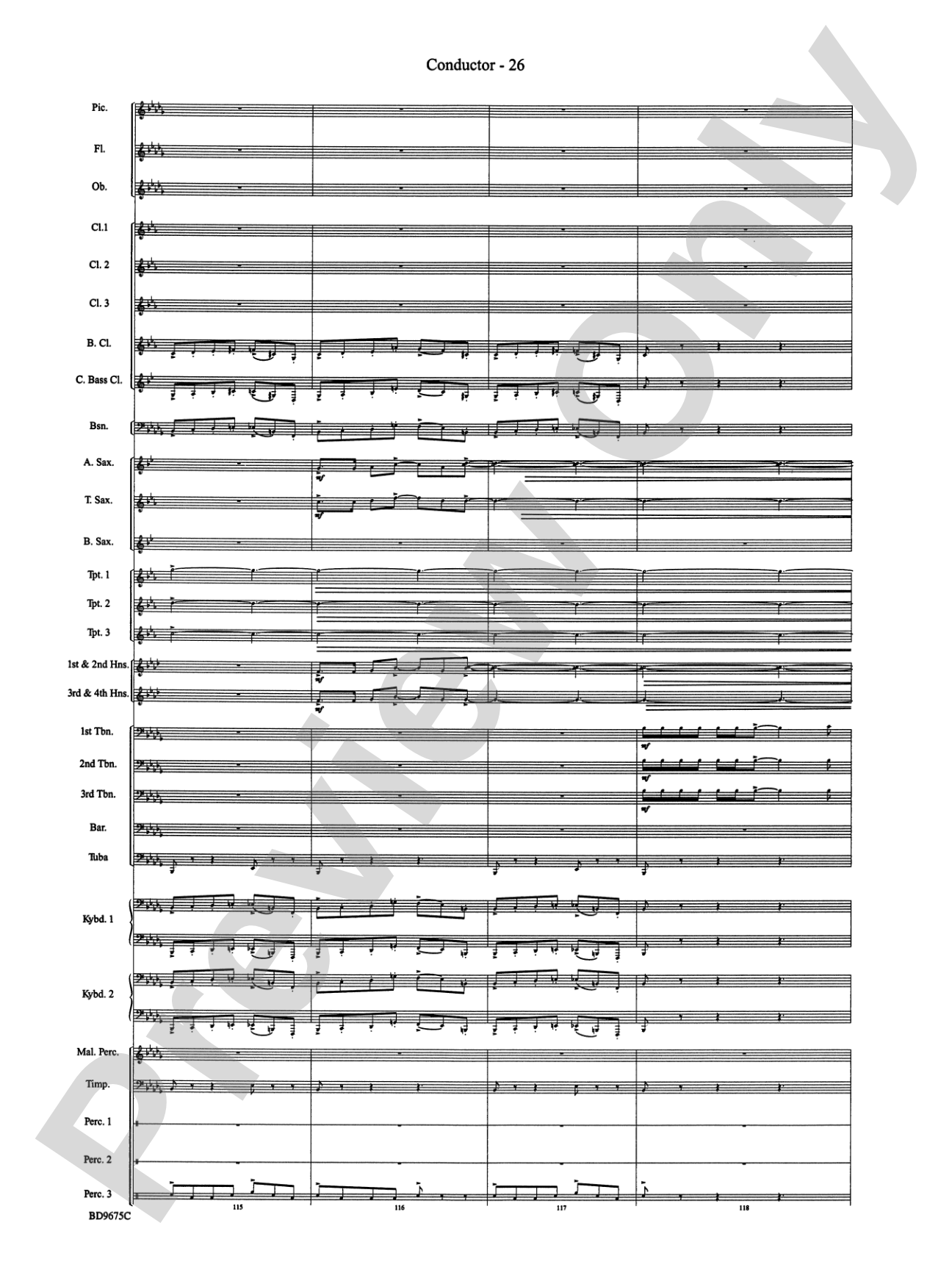 Twelve Seconds to the Moon: Concert Band Conductor Score & Parts
