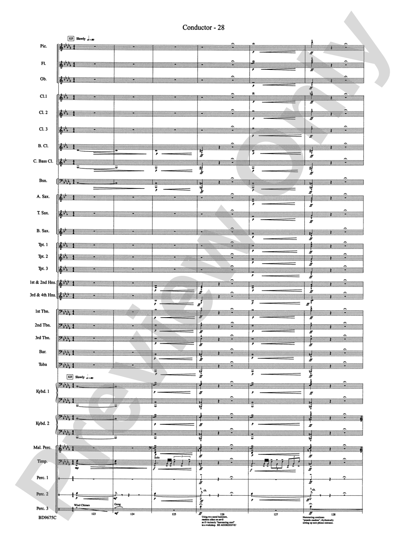 Twelve Seconds to the Moon: Concert Band Conductor Score & Parts