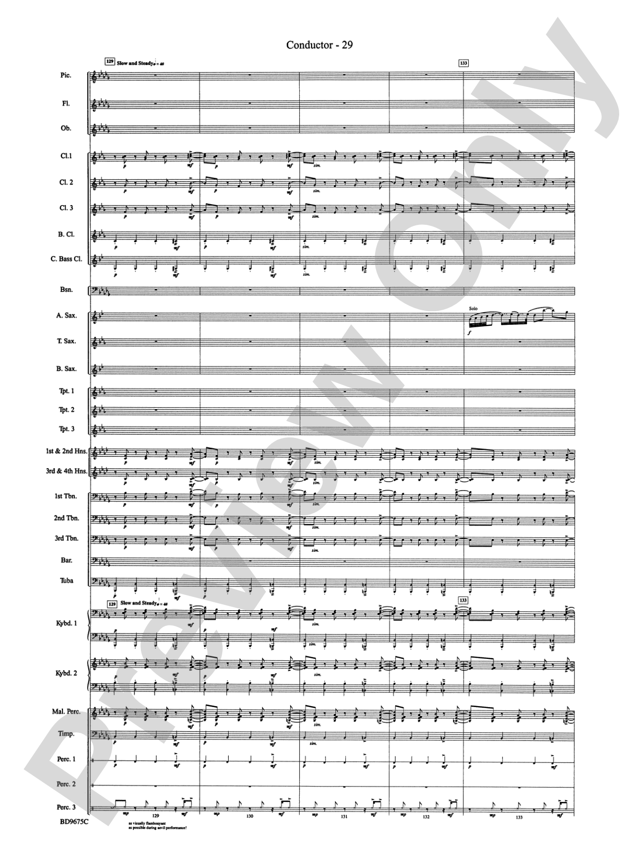 Twelve Seconds to the Moon: Concert Band Conductor Score & Parts