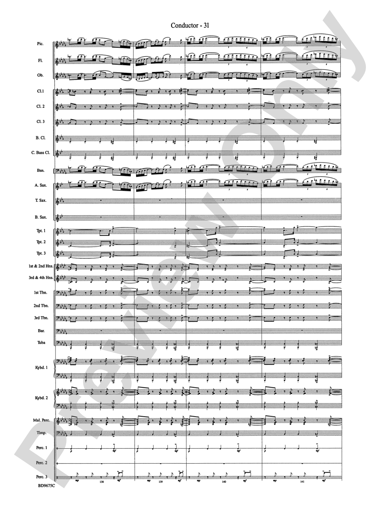 Twelve Seconds to the Moon: Concert Band Conductor Score & Parts