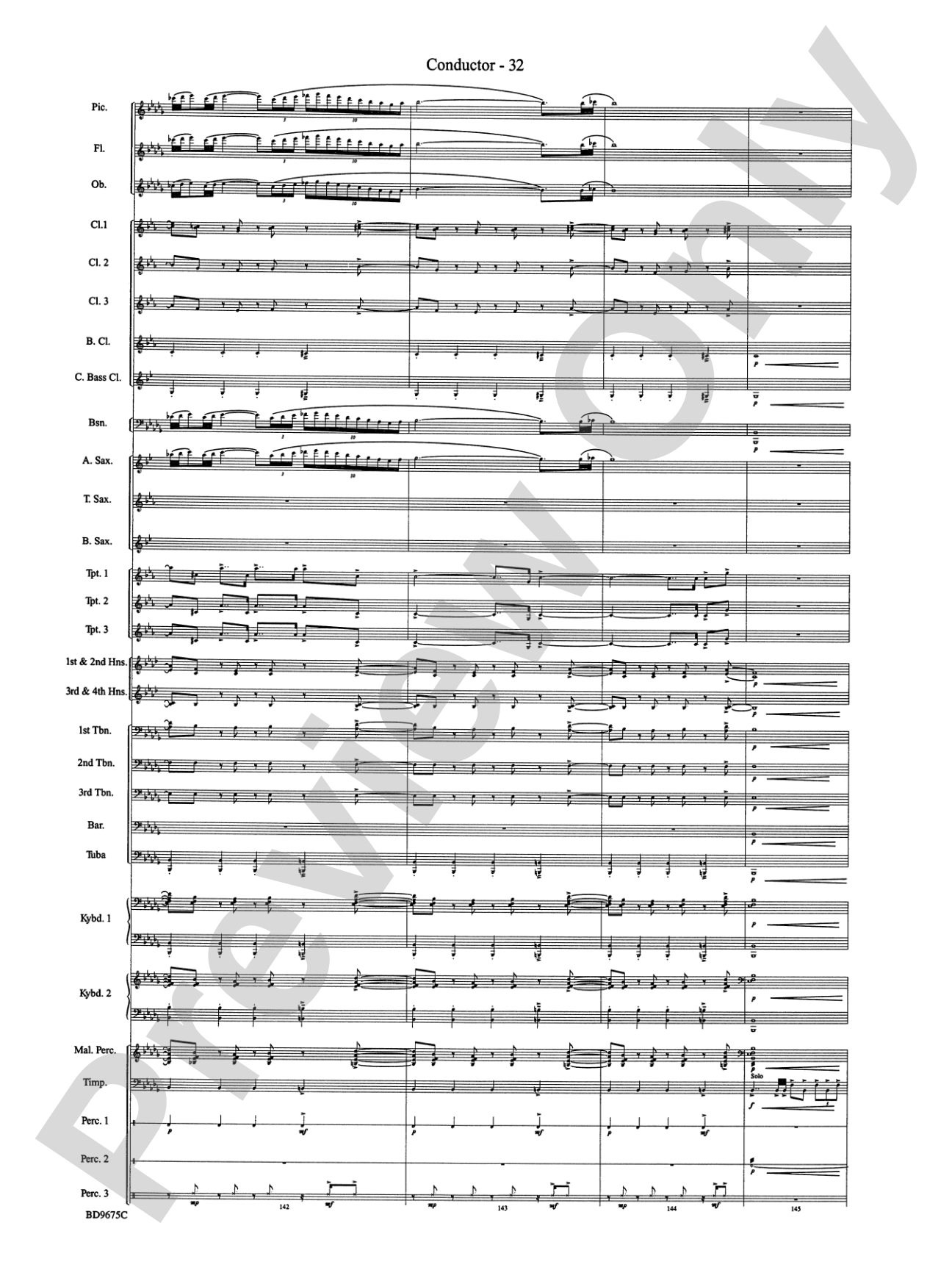 Twelve Seconds to the Moon: Concert Band Conductor Score & Parts