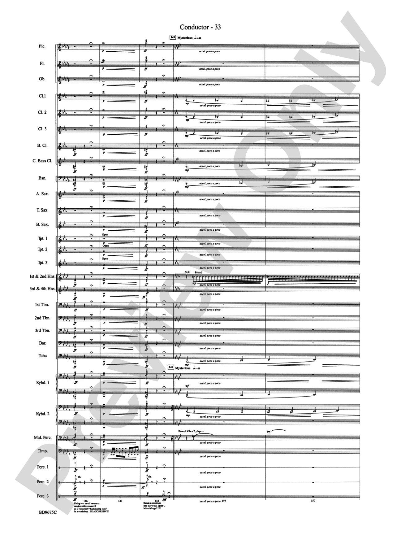Twelve Seconds to the Moon: Concert Band Conductor Score & Parts