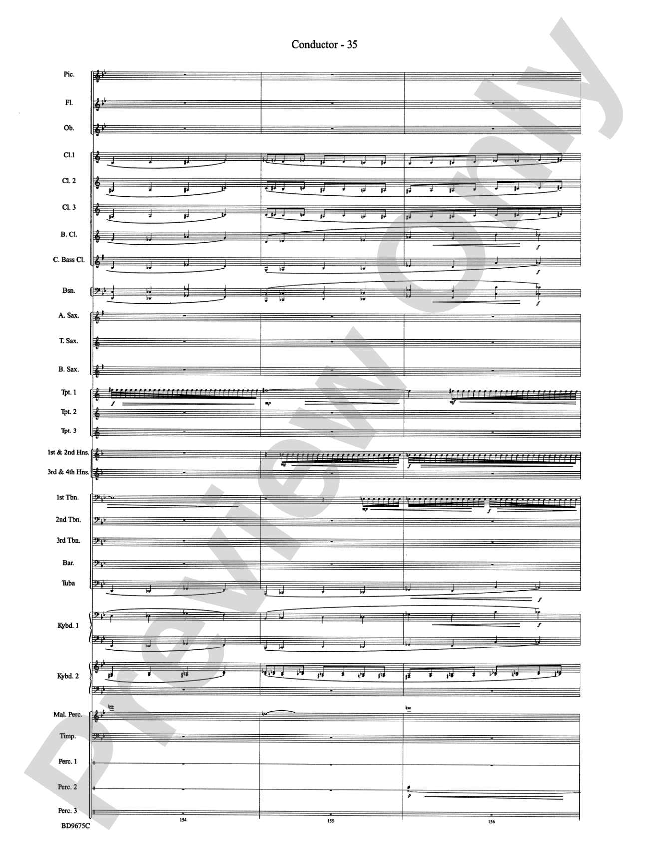 Twelve Seconds to the Moon: Concert Band Conductor Score & Parts