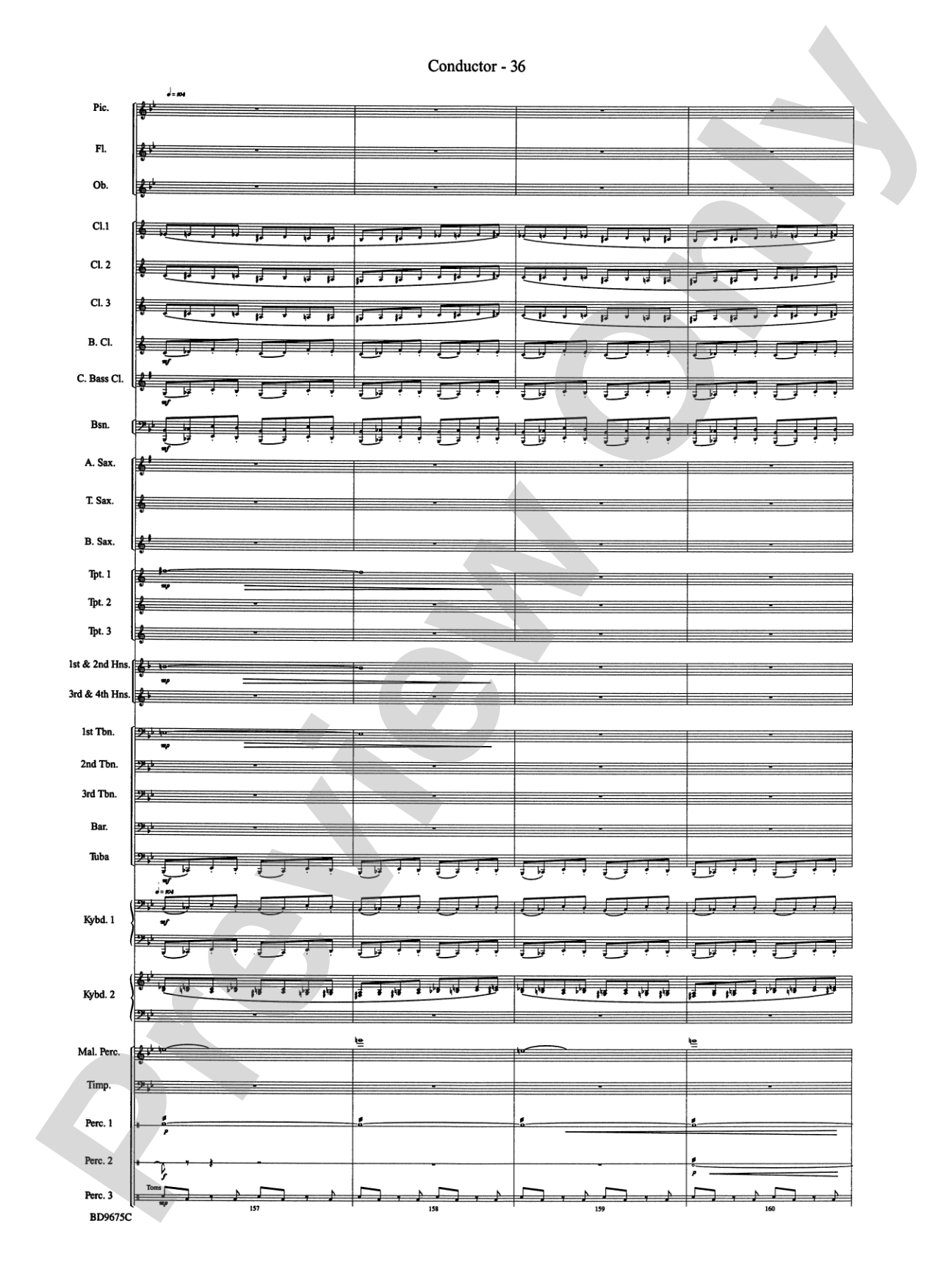 Twelve Seconds to the Moon: Concert Band Conductor Score & Parts