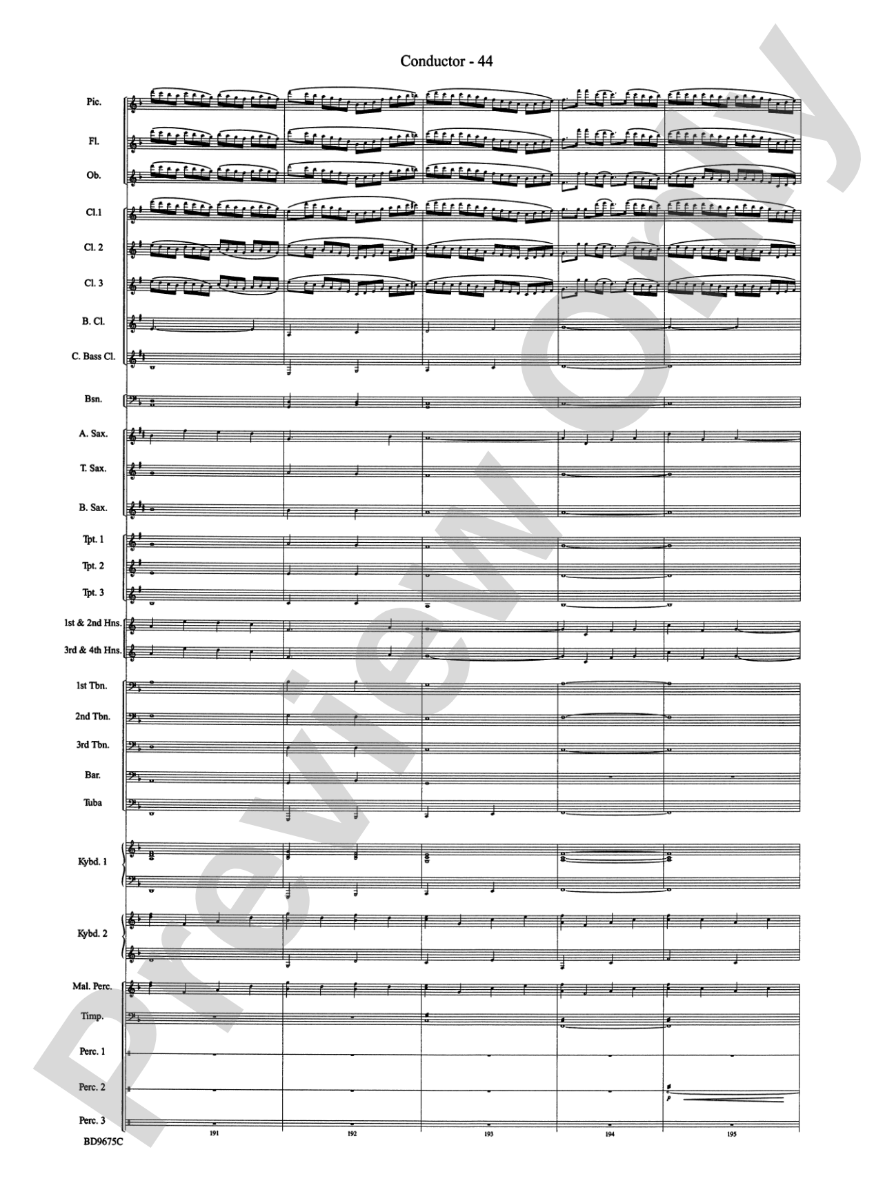 Twelve Seconds to the Moon: Concert Band Conductor Score & Parts