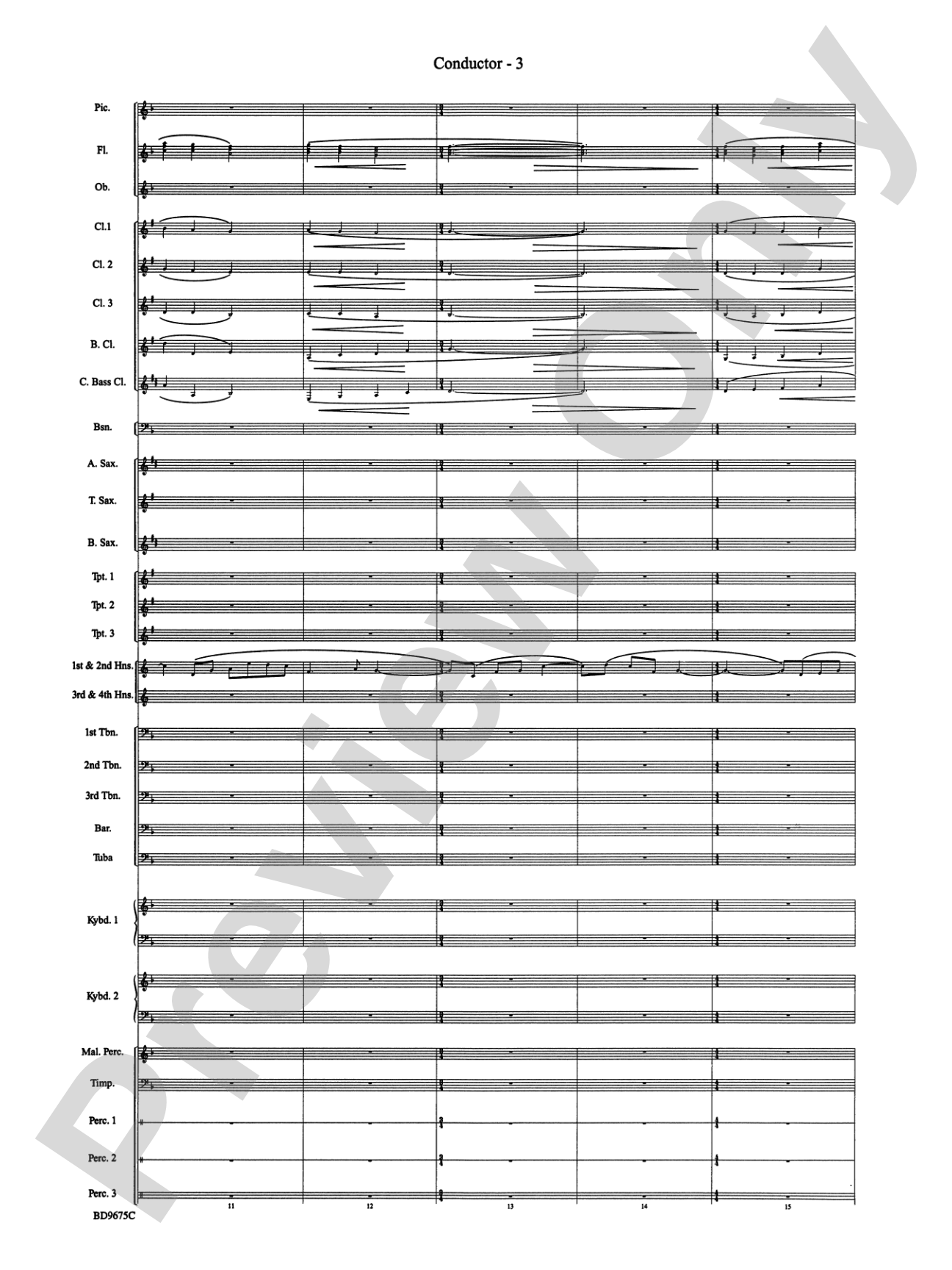 Twelve Seconds to the Moon: Concert Band Conductor Score & Parts