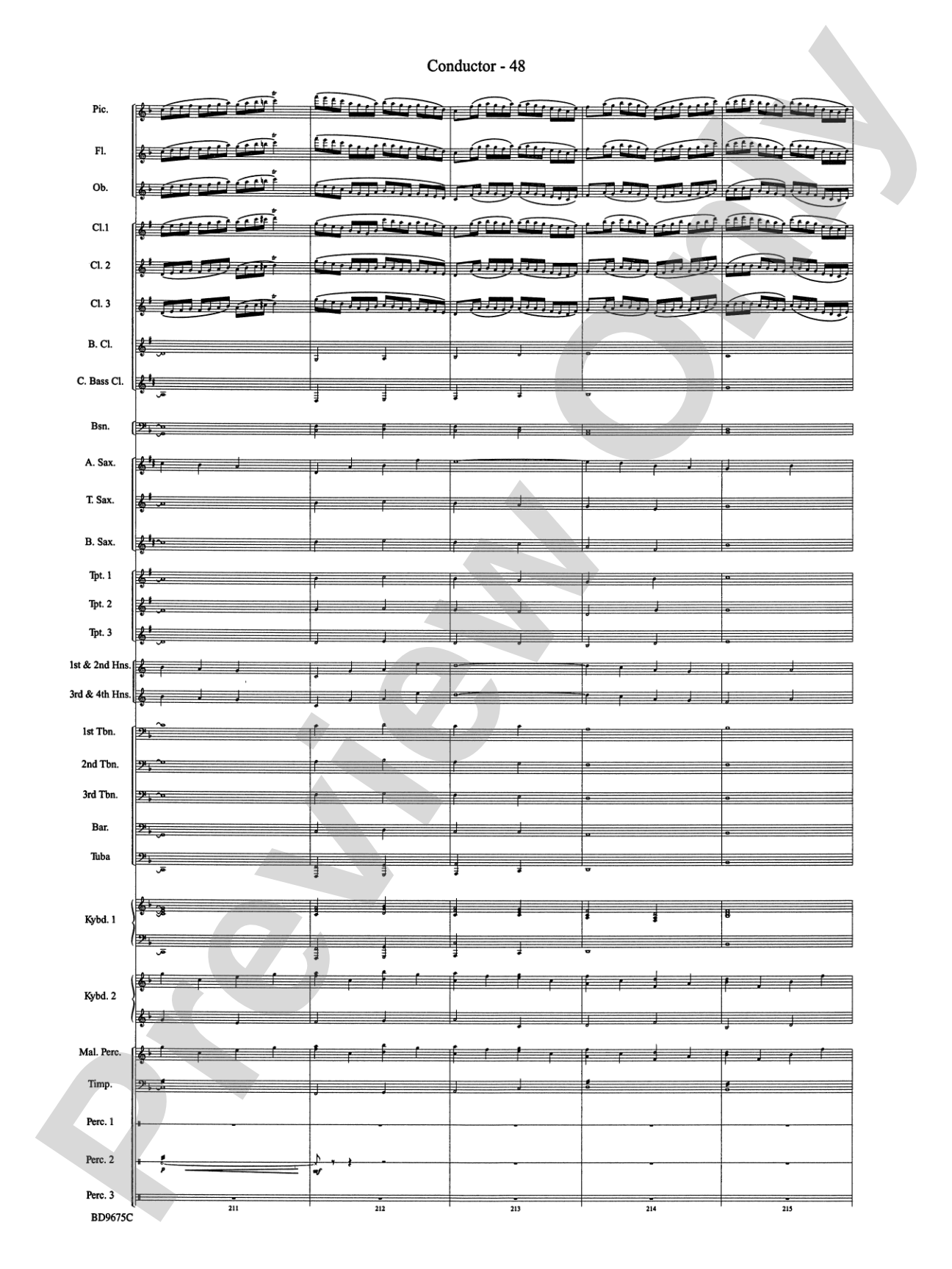 Twelve Seconds to the Moon: Concert Band Conductor Score & Parts