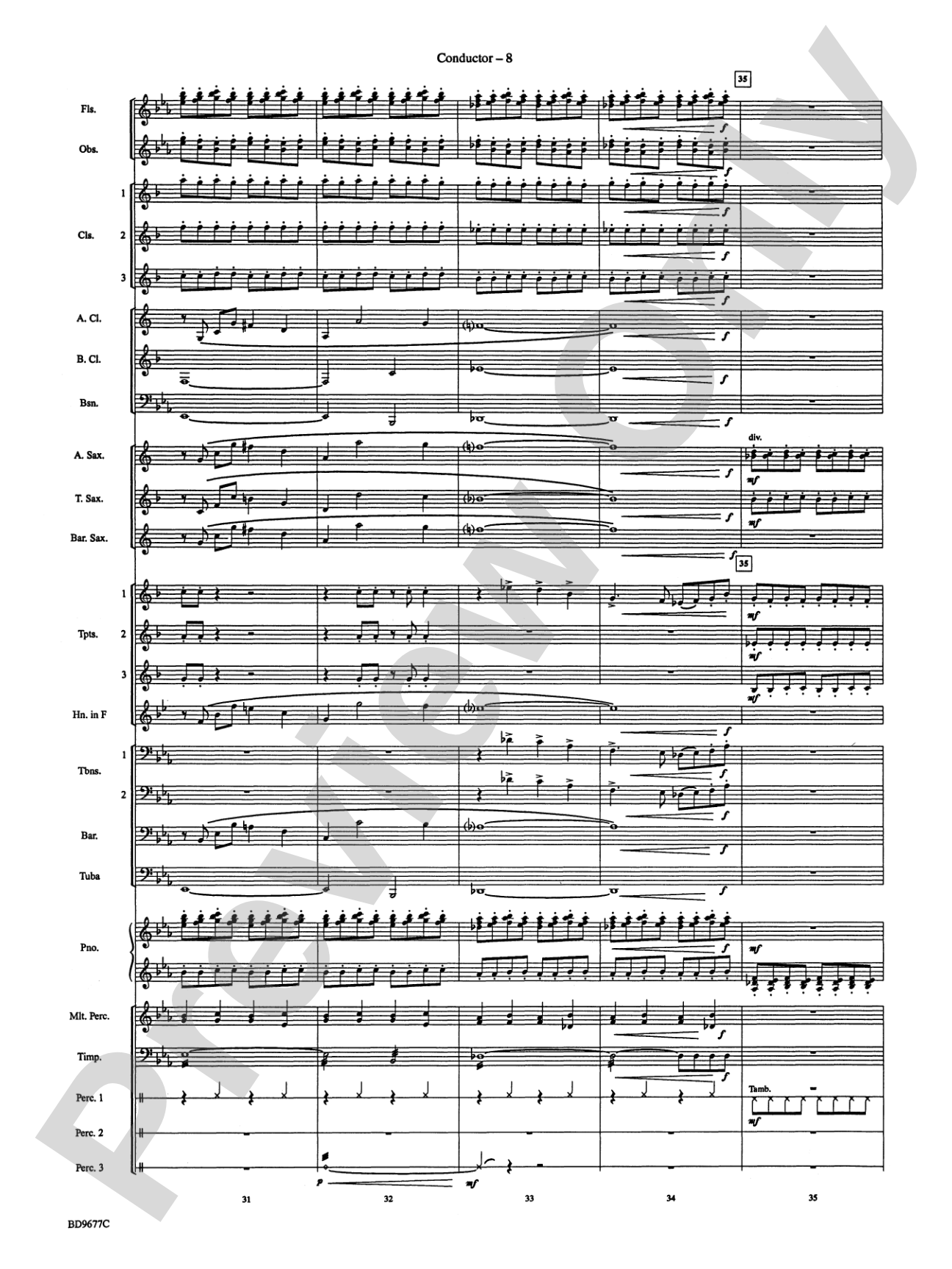 To Dance in the Secret Garden: Concert Band Conductor Score & Parts