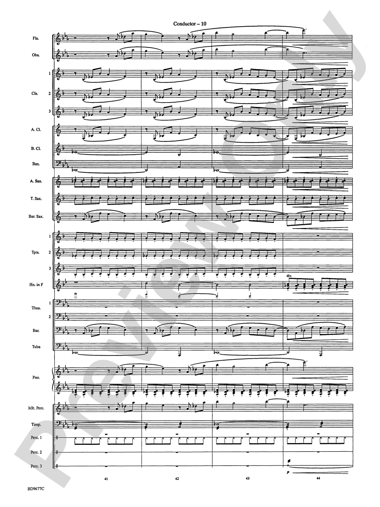 To Dance in the Secret Garden: Concert Band Conductor Score & Parts