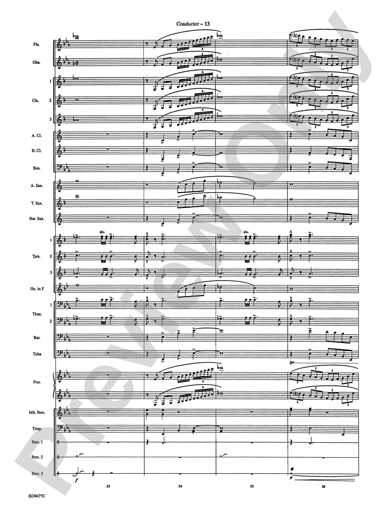 To Dance in the Secret Garden: Concert Band Conductor Score & Parts