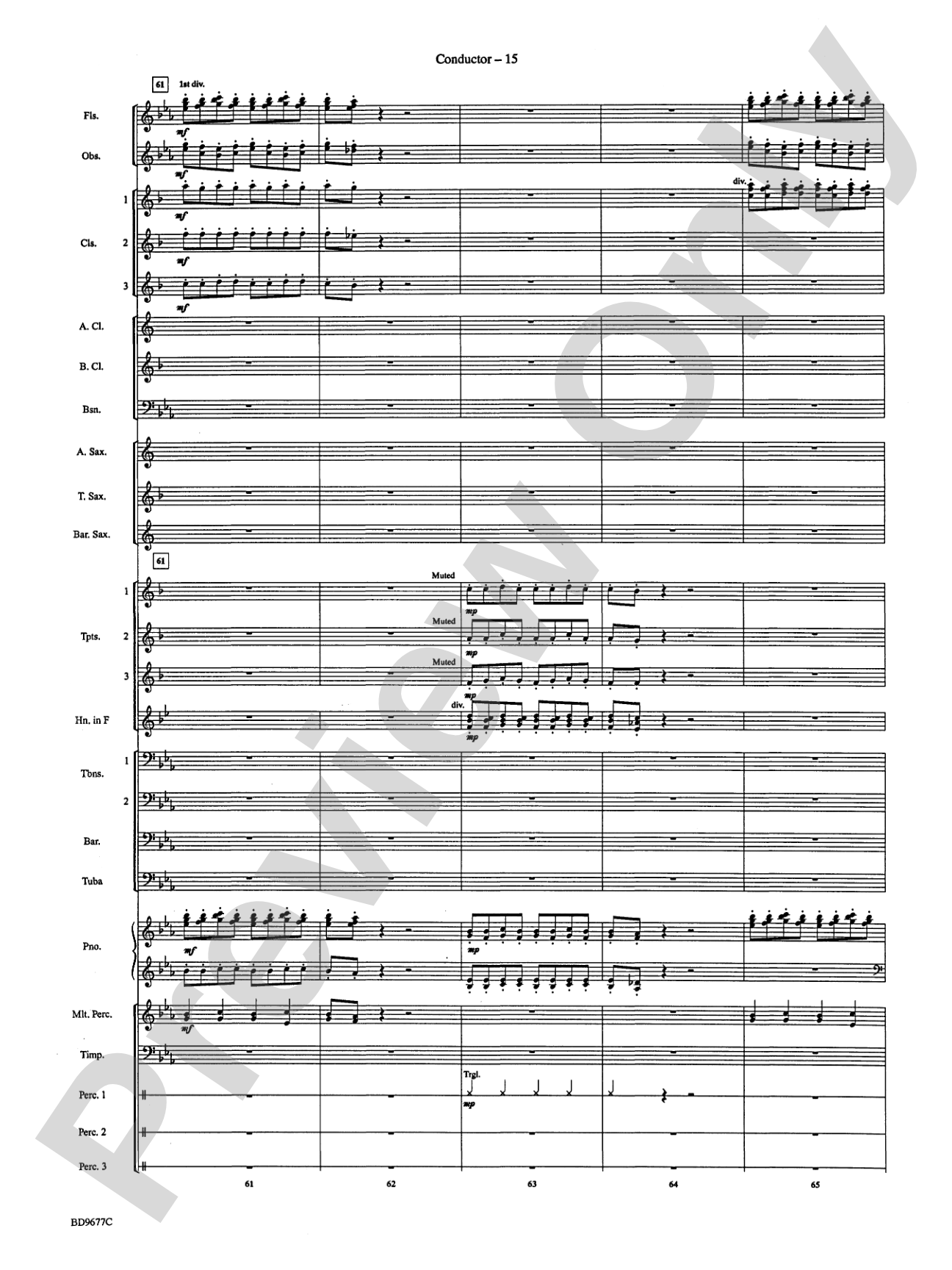 To Dance in the Secret Garden: Concert Band Conductor Score & Parts