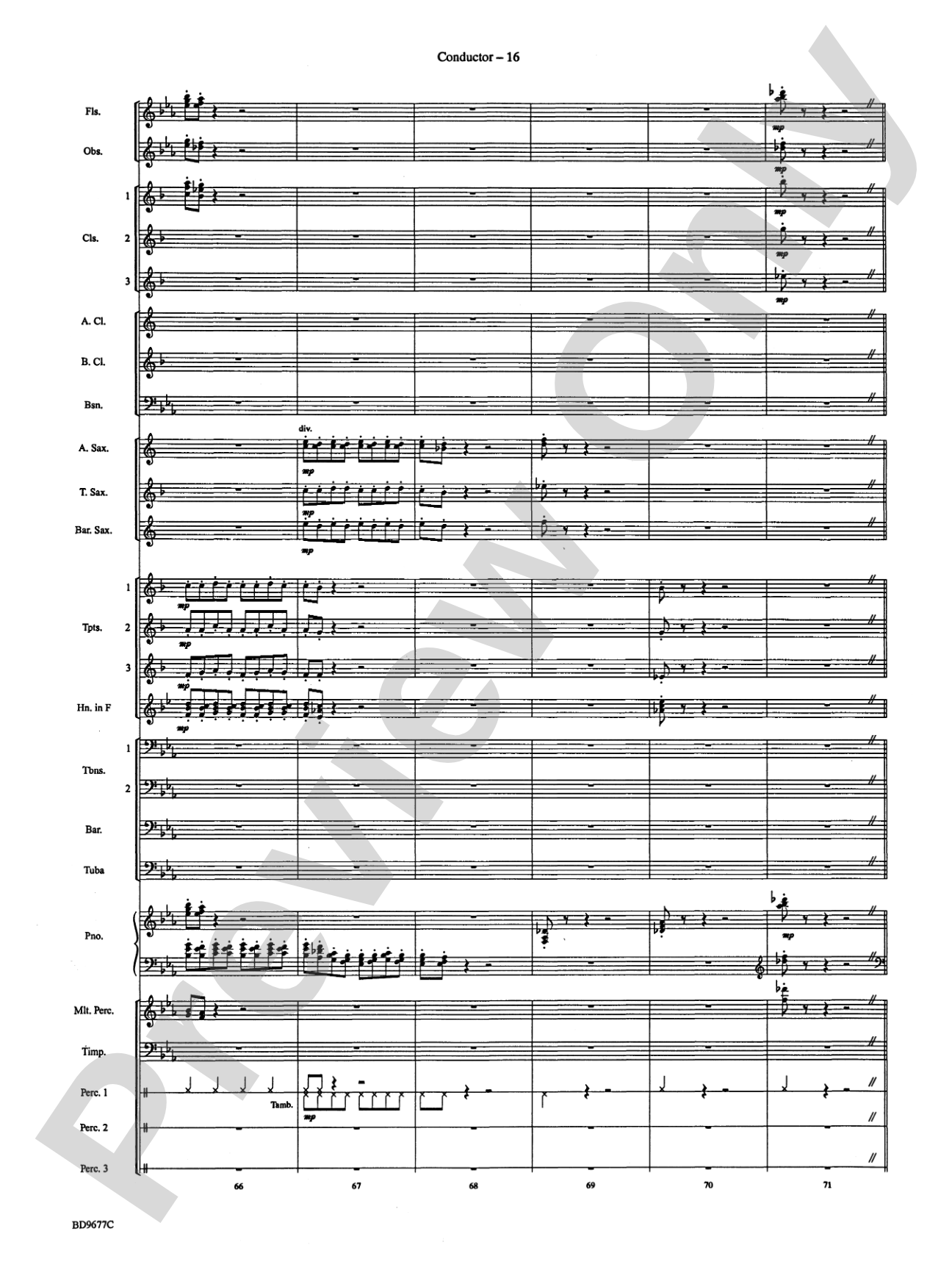 To Dance in the Secret Garden: Concert Band Conductor Score & Parts
