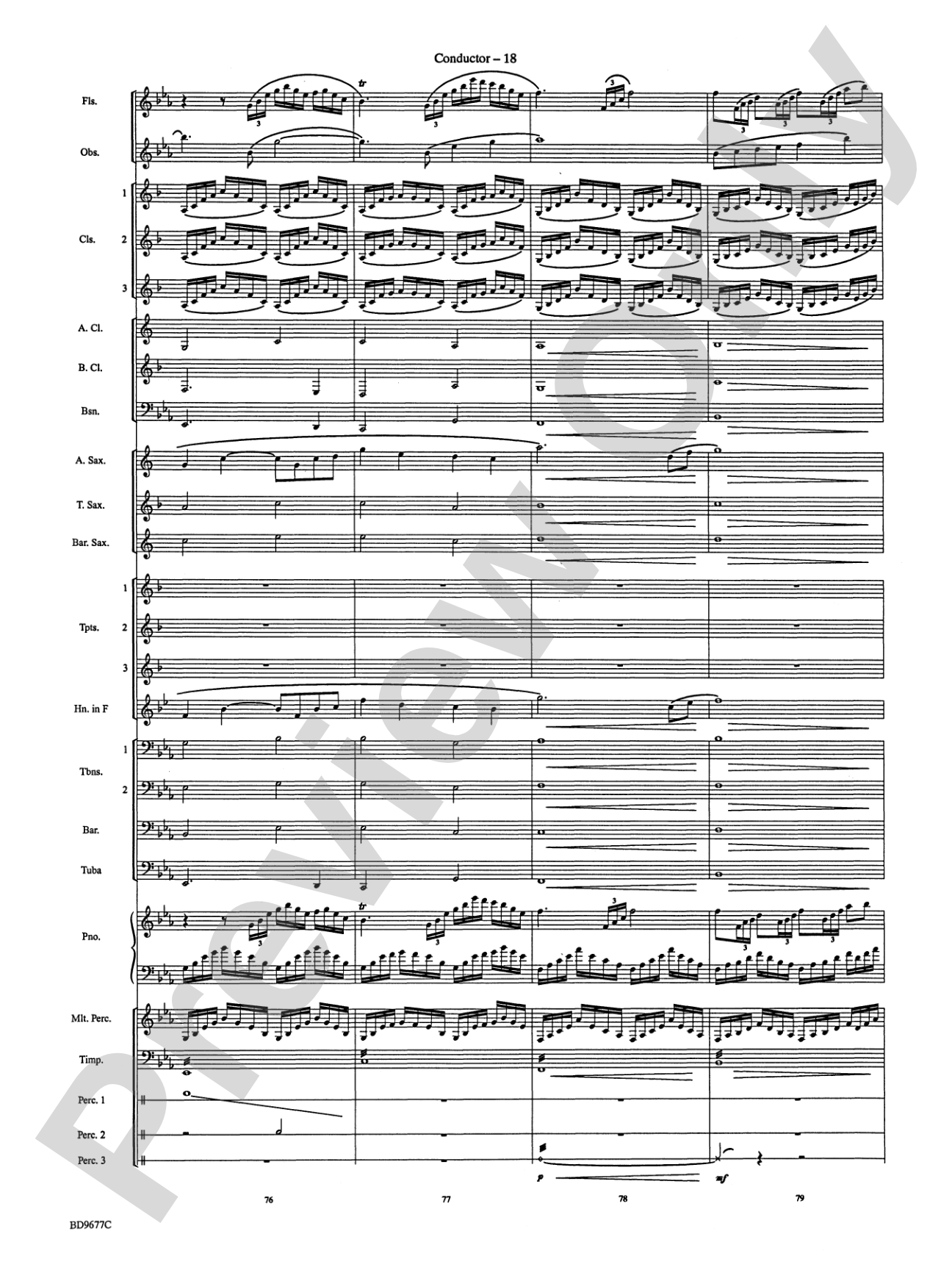 To Dance in the Secret Garden: Concert Band Conductor Score & Parts