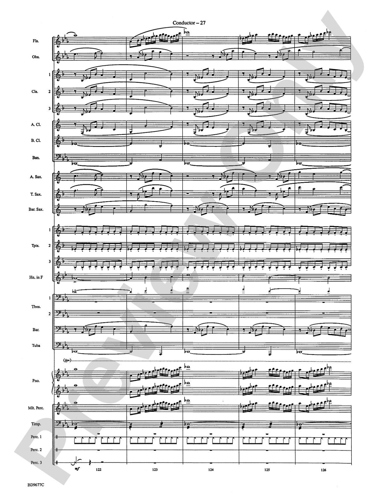 To Dance in the Secret Garden: Concert Band Conductor Score & Parts