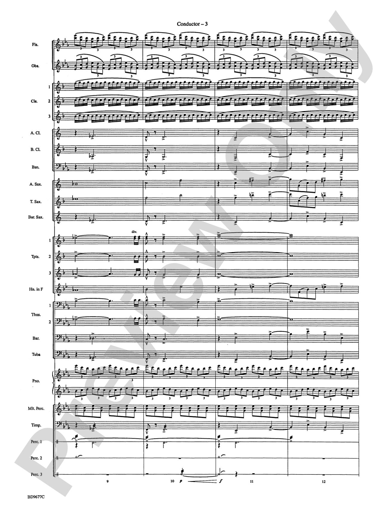 To Dance in the Secret Garden: Concert Band Conductor Score & Parts