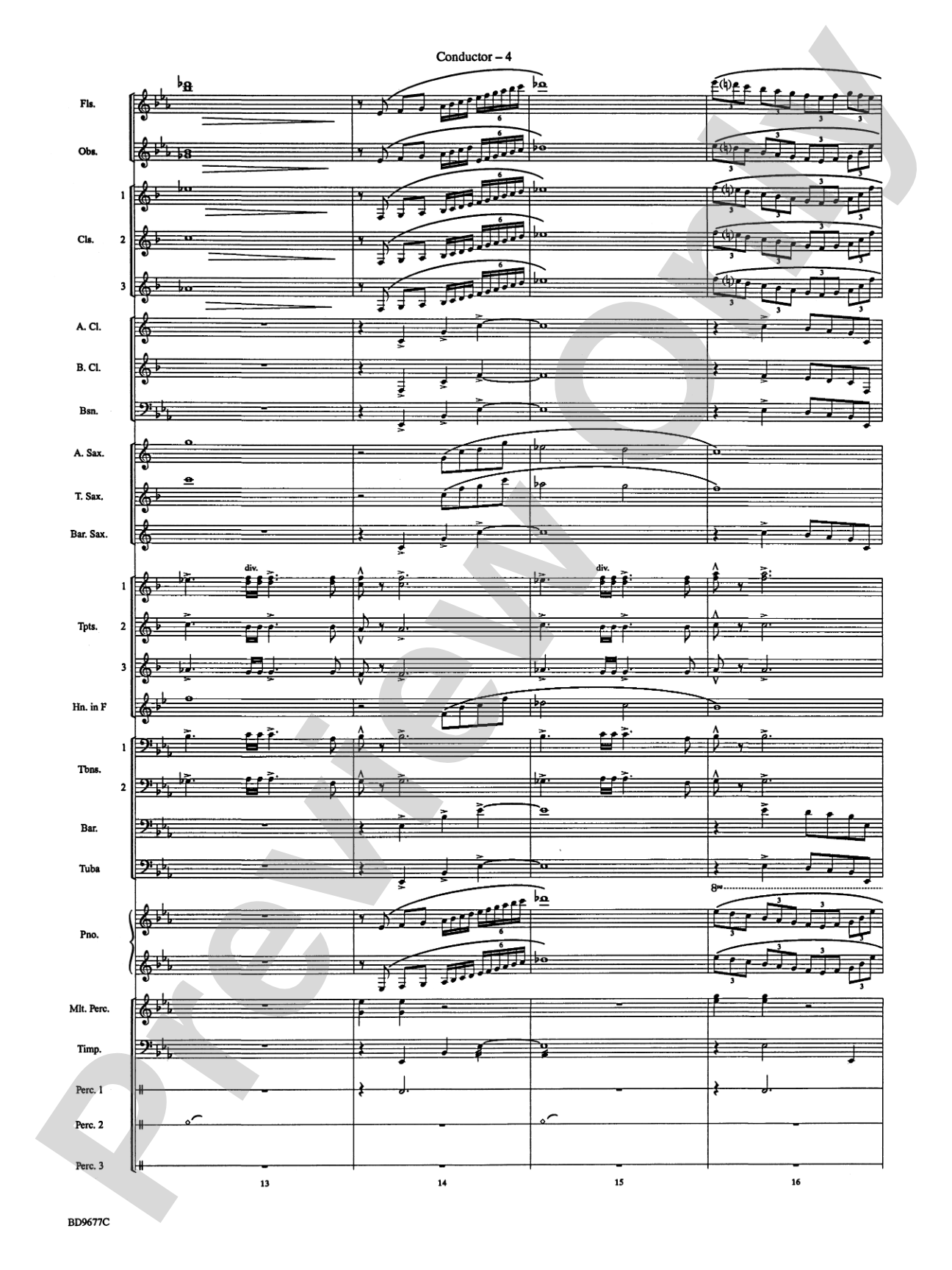 To Dance in the Secret Garden: Concert Band Conductor Score & Parts