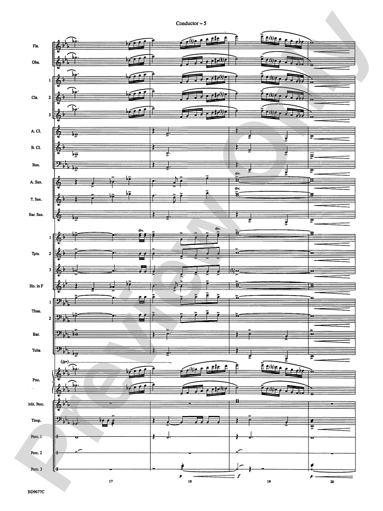 To Dance in the Secret Garden: Concert Band Conductor Score & Parts
