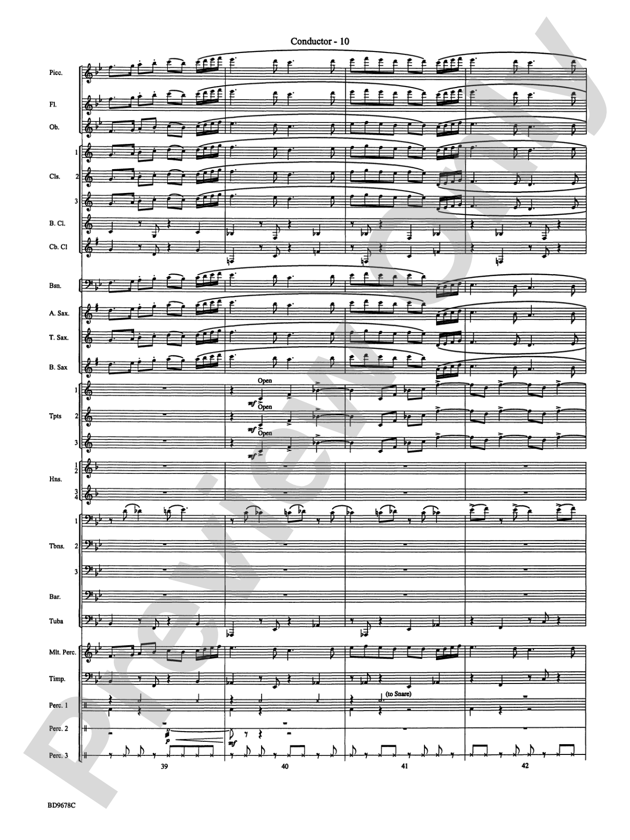 Through the Vulcan's Eye: Concert Band Conductor Score & Parts