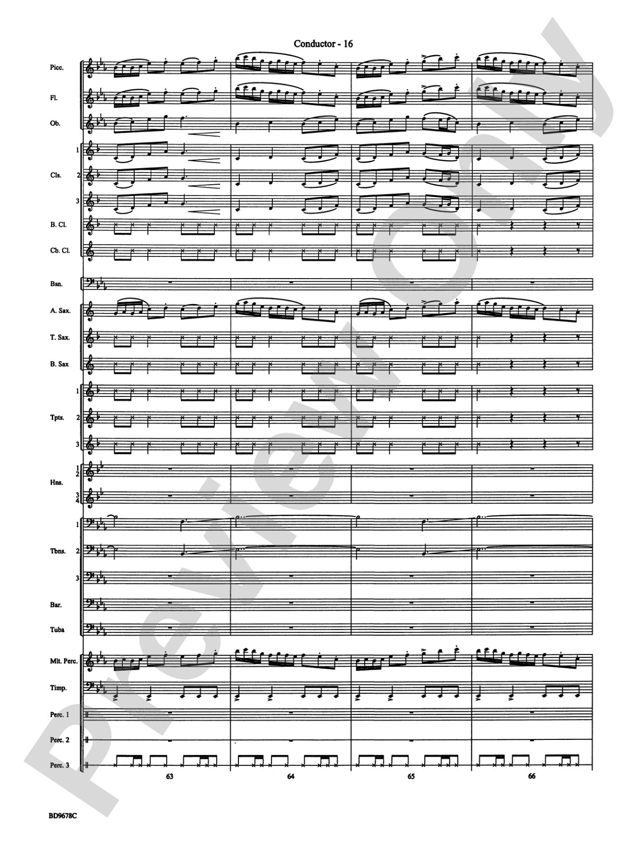 Through the Vulcan's Eye: Concert Band Conductor Score & Parts