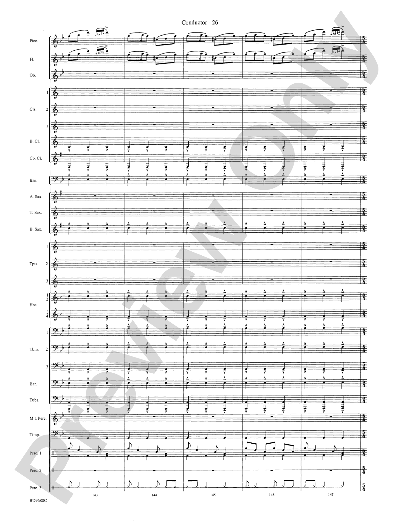 Ireland: Of Legend and Lore: Concert Band Conductor Score & Parts