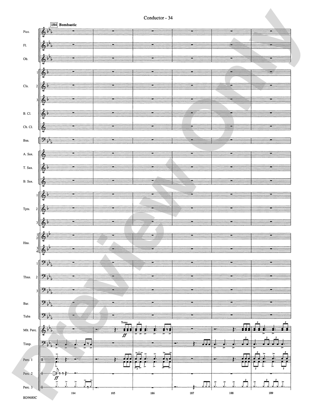 Ireland: Of Legend and Lore: Concert Band Conductor Score & Parts