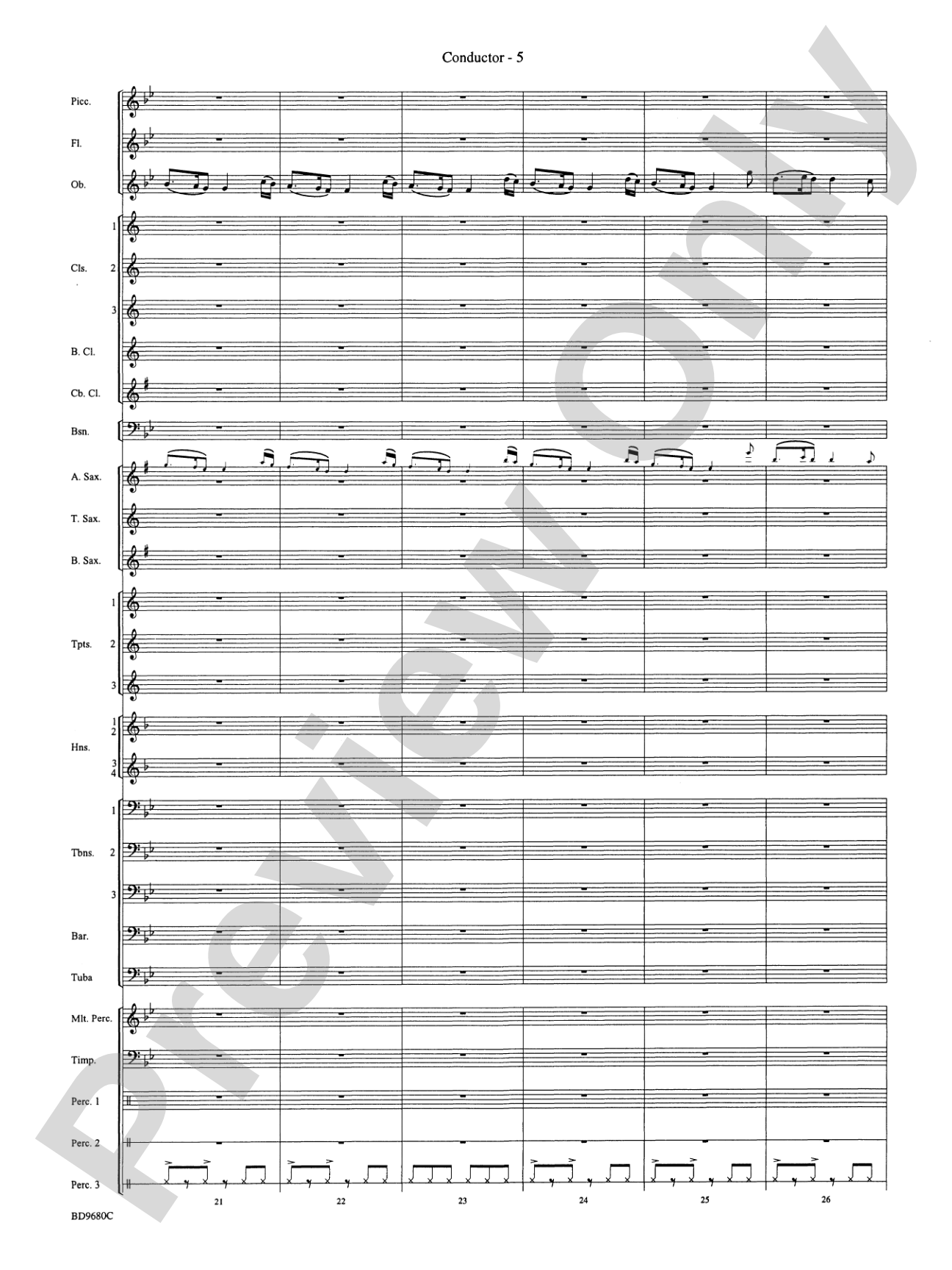 Ireland: Of Legend and Lore: Concert Band Conductor Score & Parts
