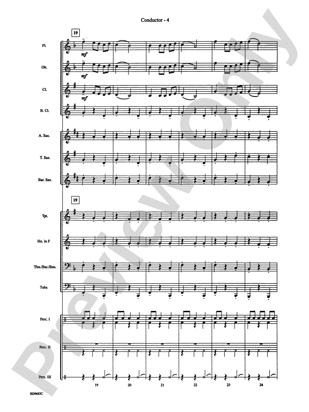 Christmas in Mexico: Concert Band Conductor Score & Parts