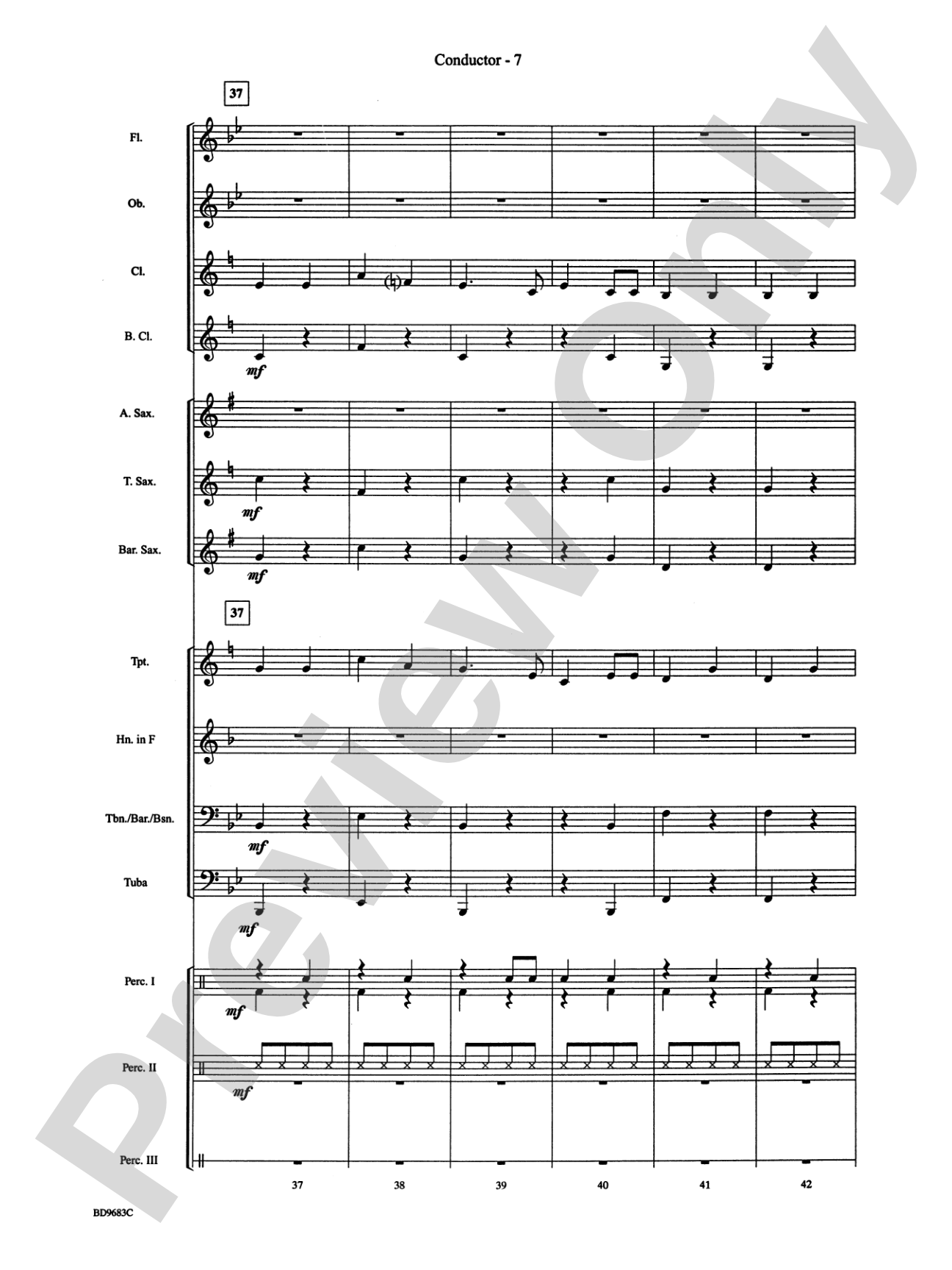 Christmas in Mexico: Concert Band Conductor Score & Parts