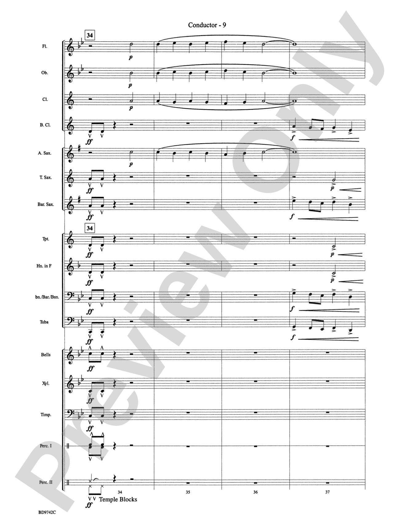 Mystic Legacy: Concert Band Conductor Score & Parts