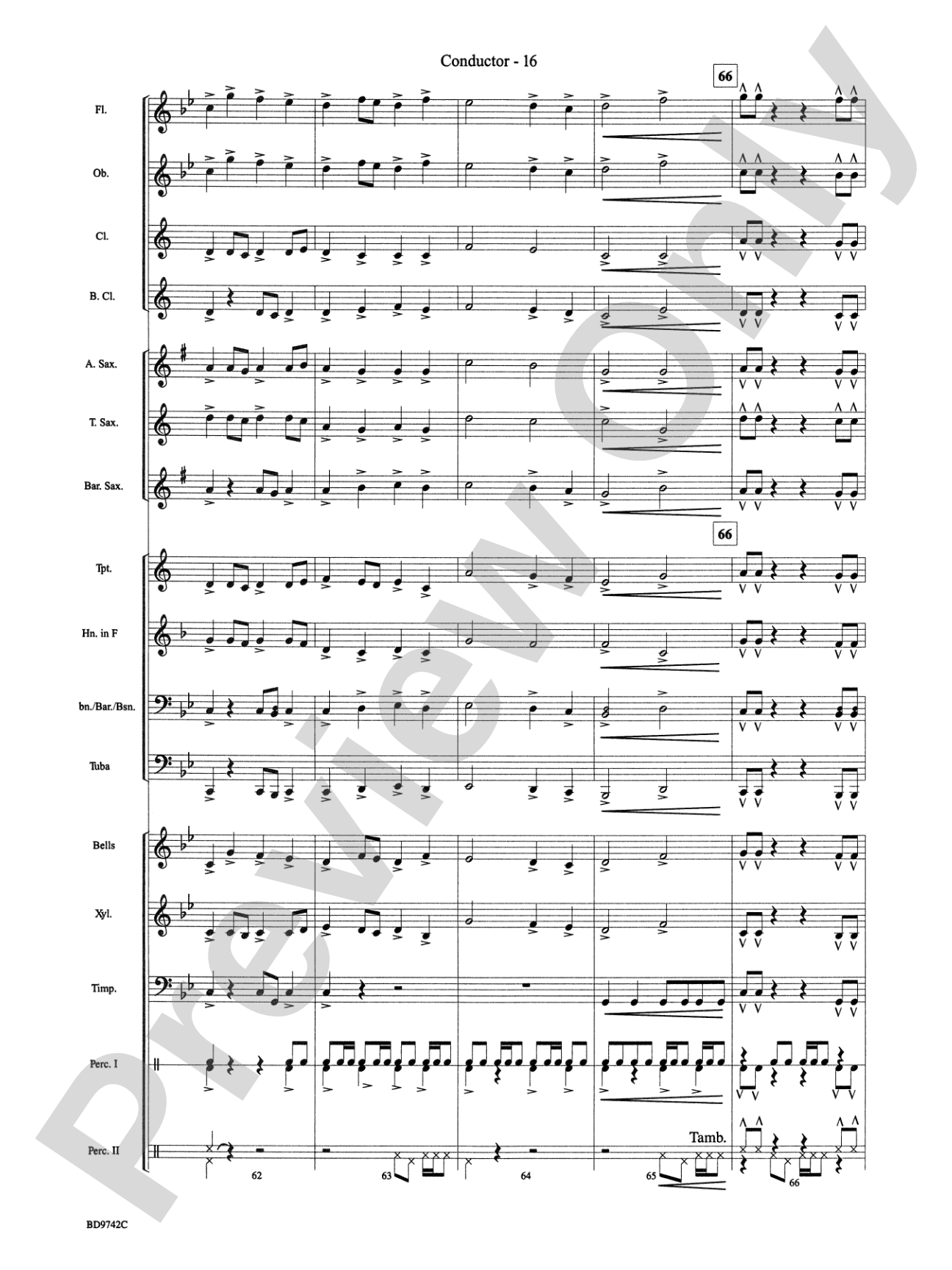 Mystic Legacy: Concert Band Conductor Score & Parts