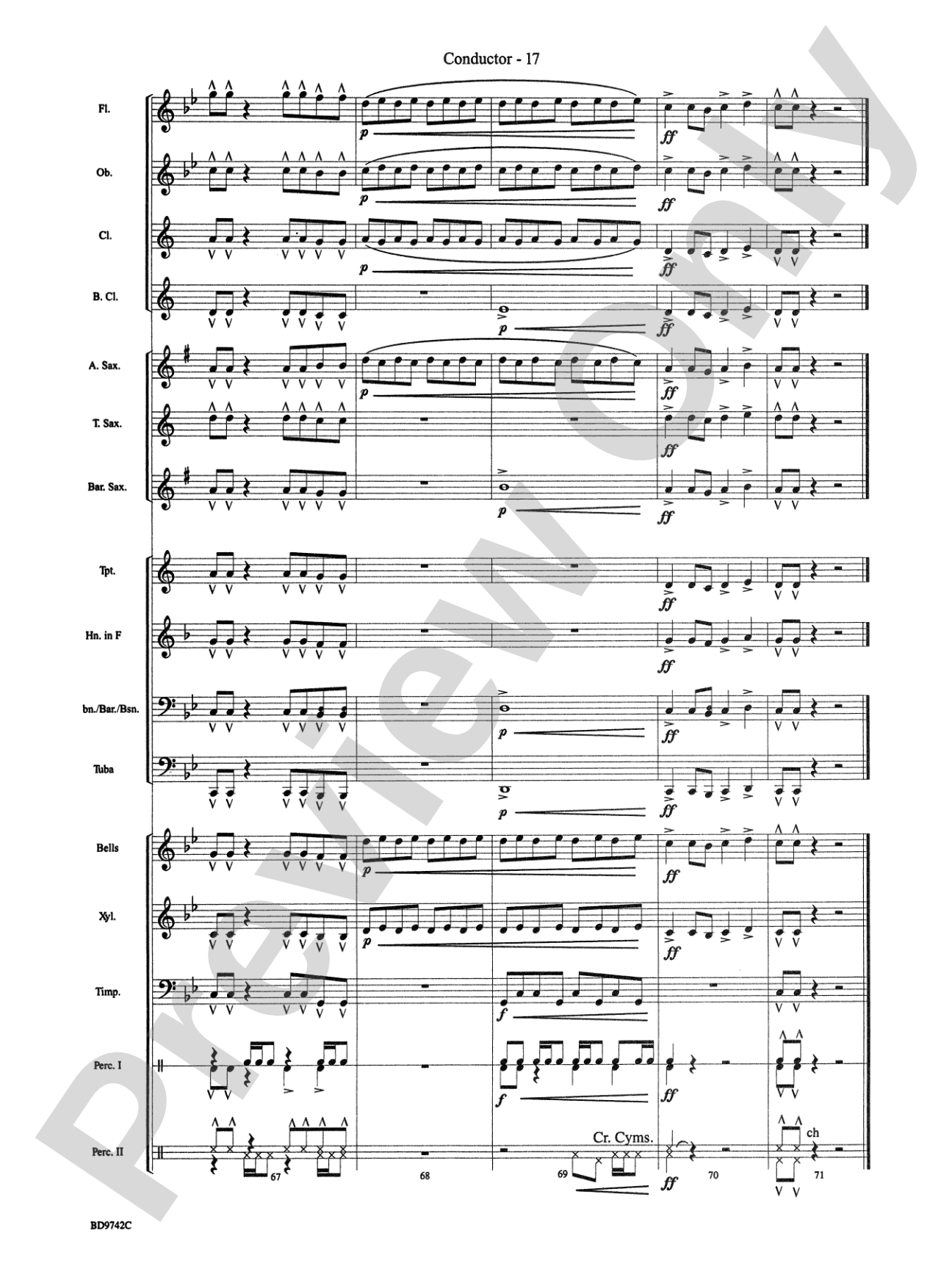 Mystic Legacy: Concert Band Conductor Score & Parts