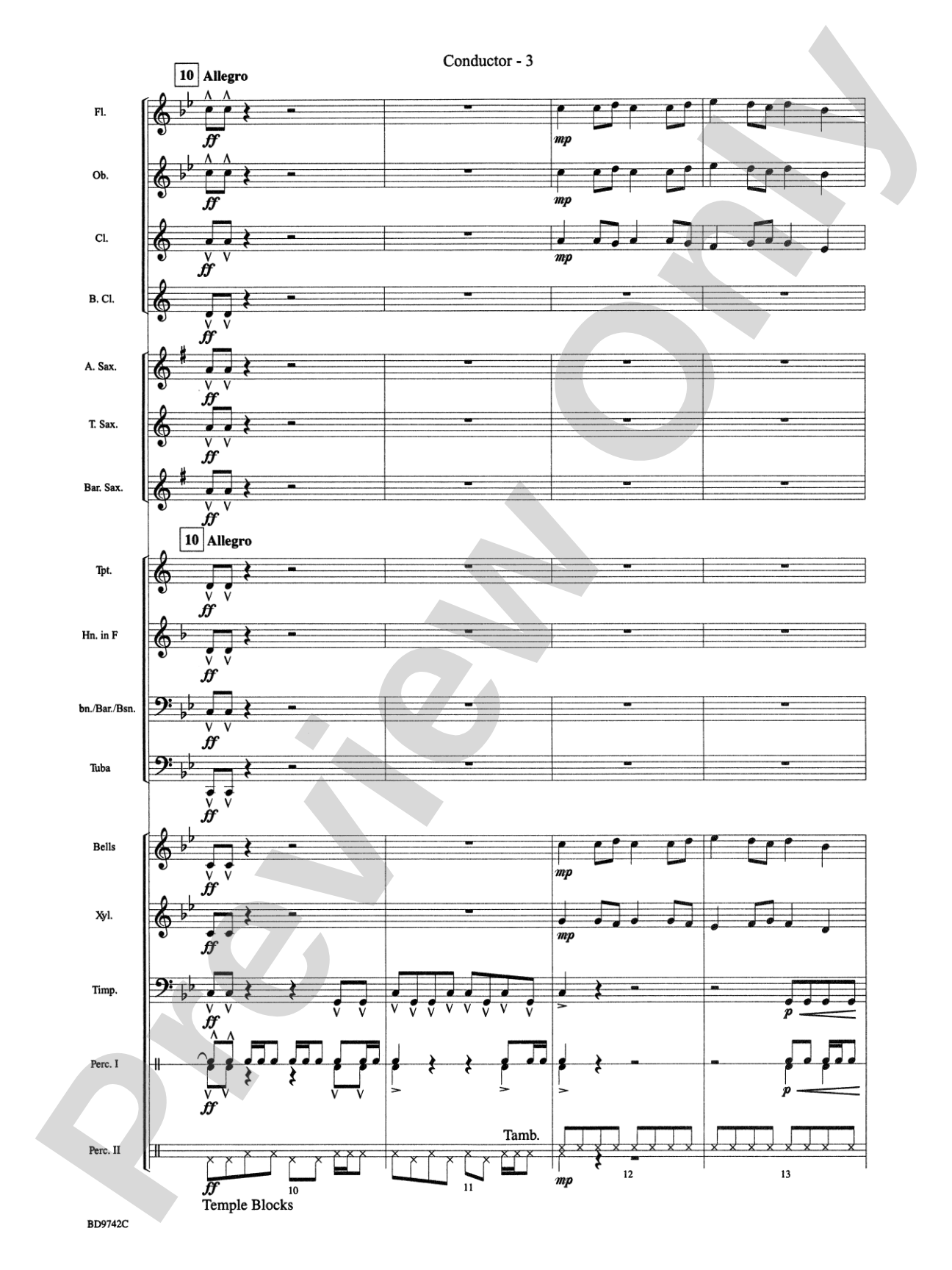 Mystic Legacy: Concert Band Conductor Score & Parts