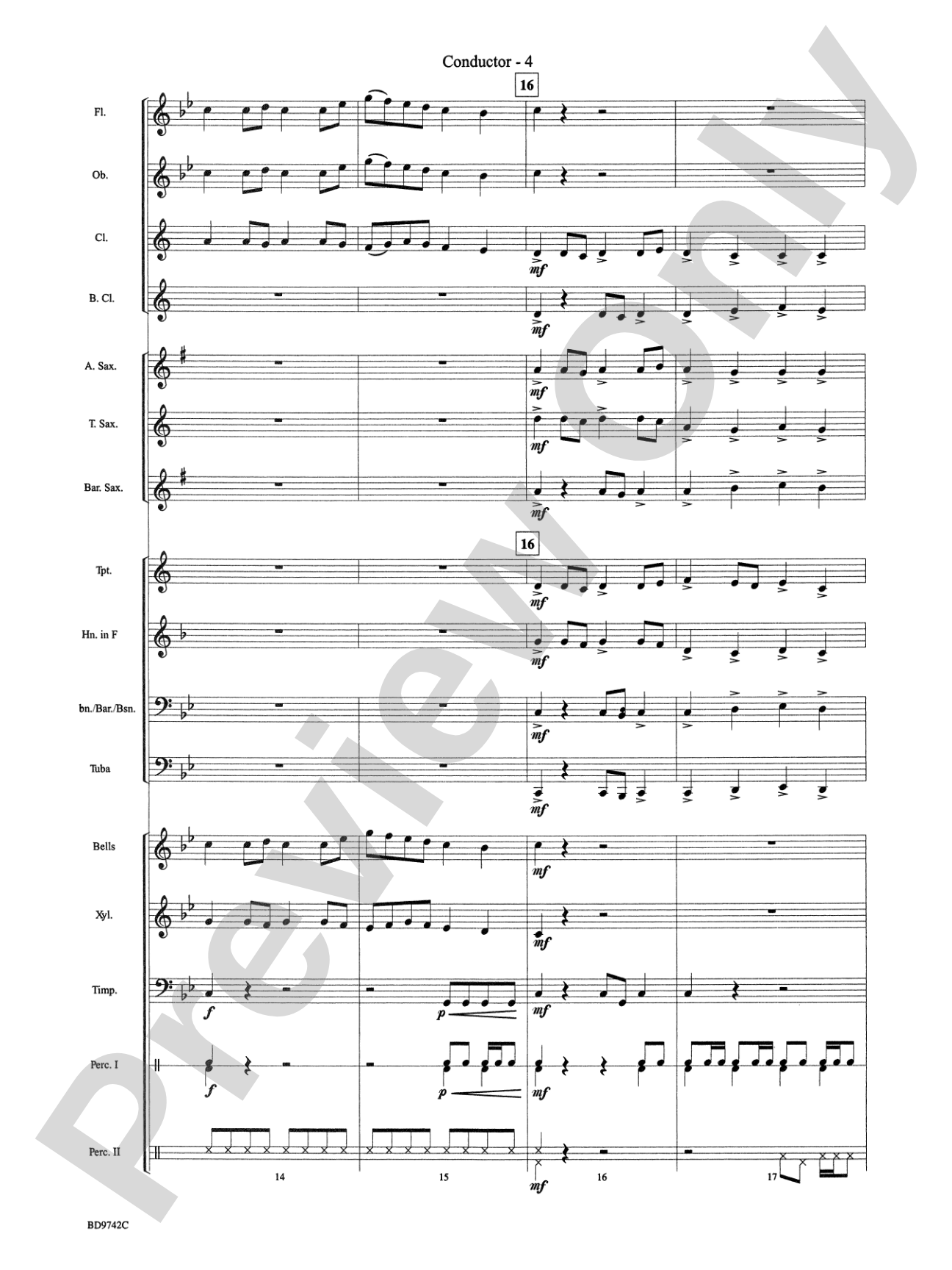 Mystic Legacy: Concert Band Conductor Score & Parts