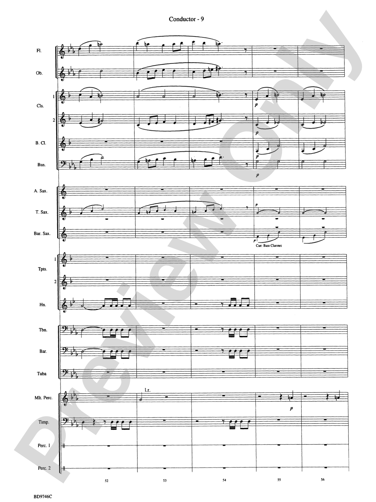 Peer Gynt Suite: Concert Band Conductor Score & Parts