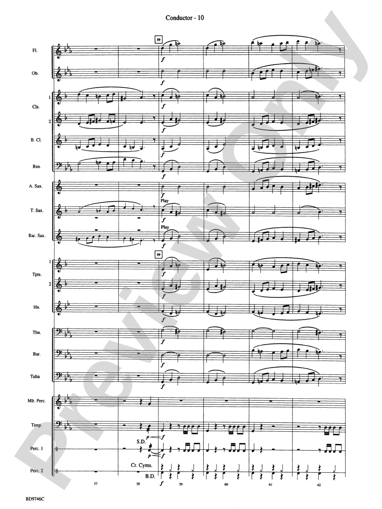 Peer Gynt Suite: Concert Band Conductor Score & Parts