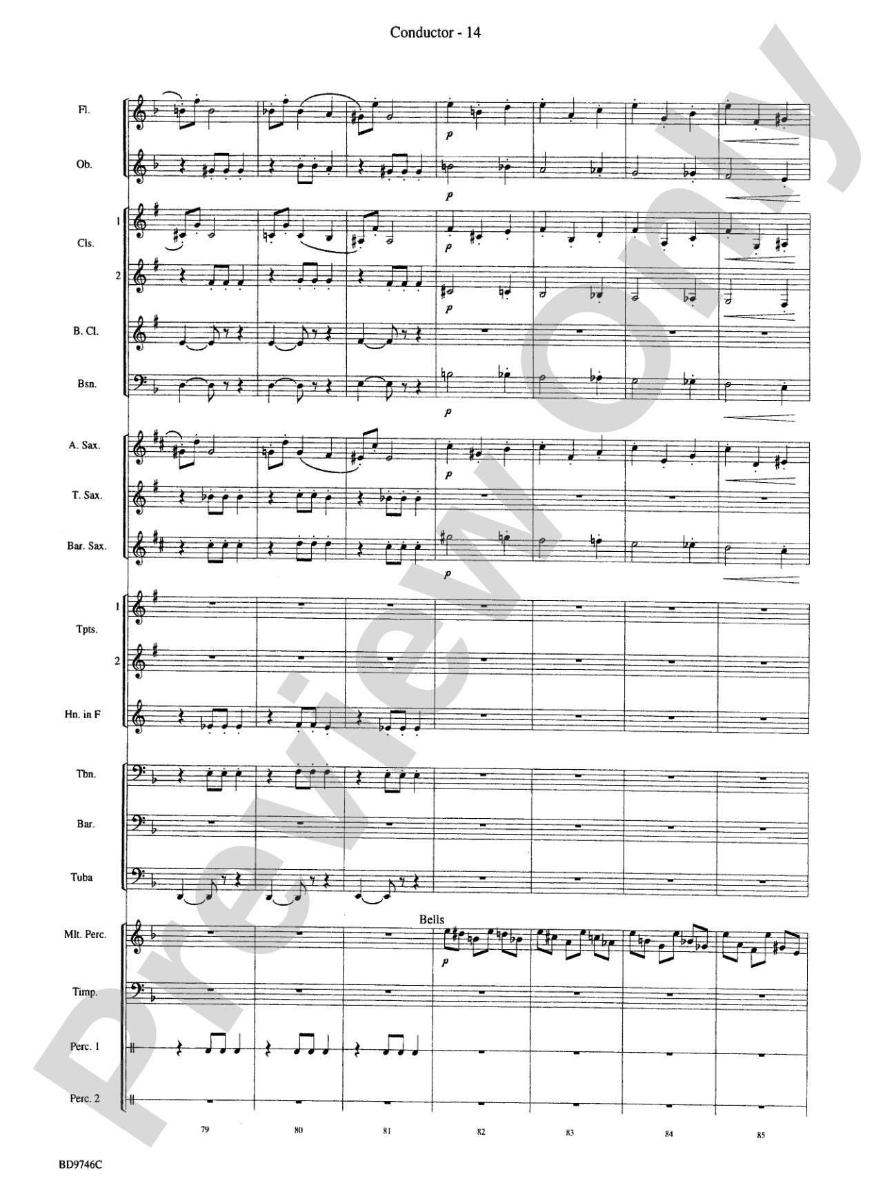Peer Gynt Suite: Concert Band Conductor Score & Parts