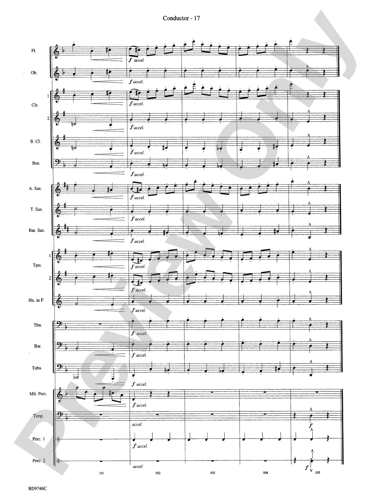 Peer Gynt Suite: Concert Band Conductor Score & Parts