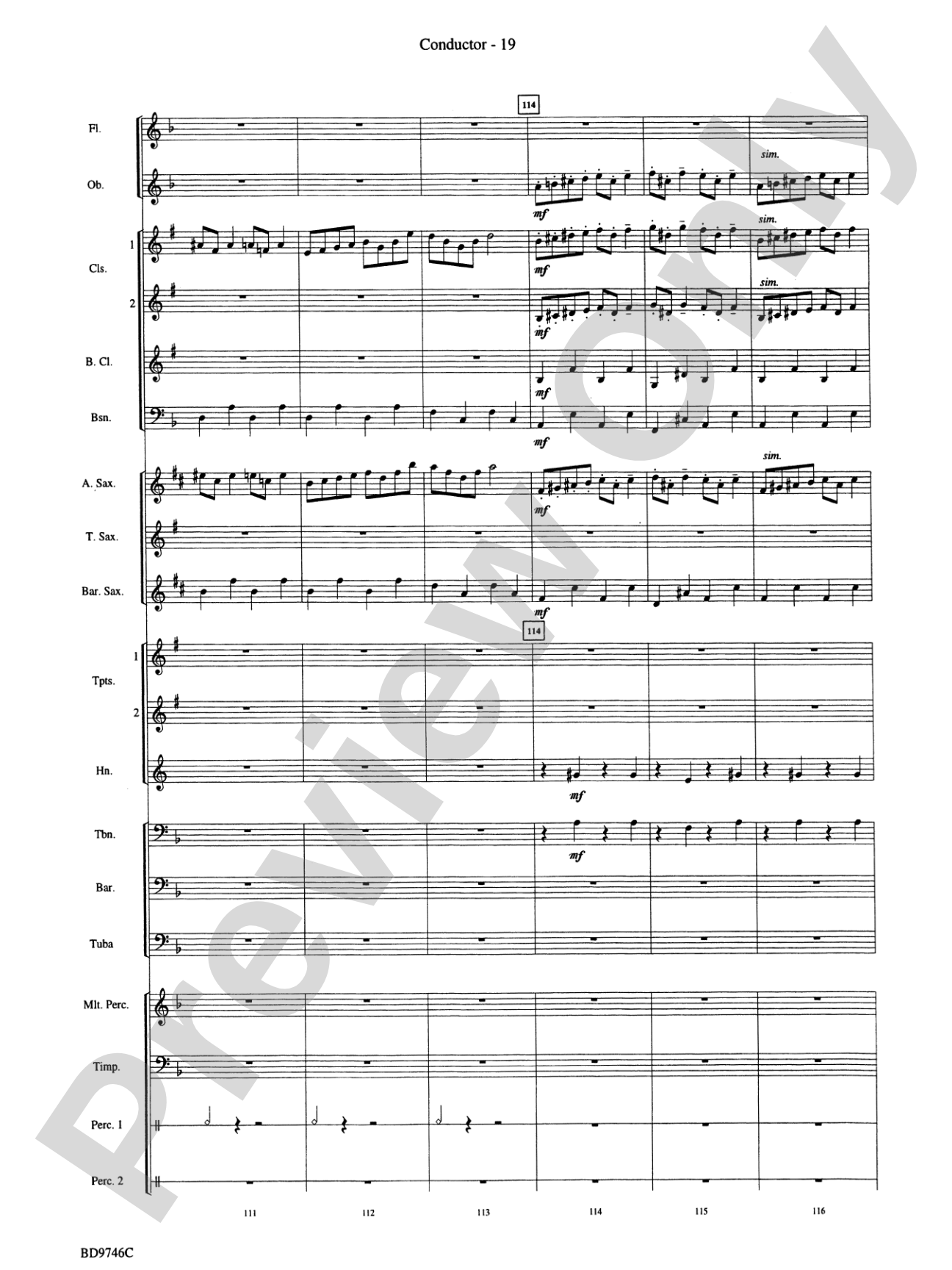 Peer Gynt Suite: Concert Band Conductor Score & Parts
