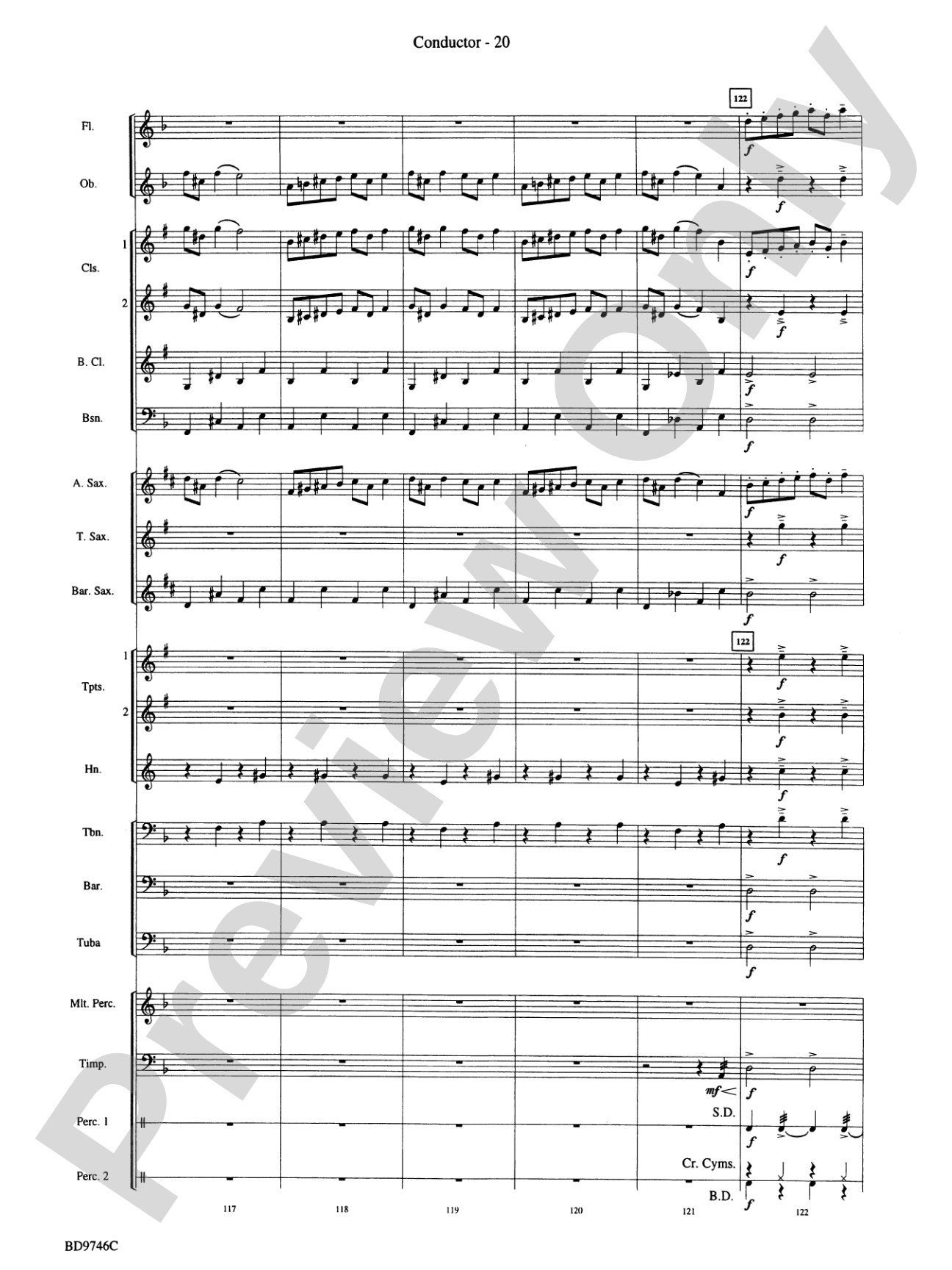 Peer Gynt Suite: Concert Band Conductor Score & Parts