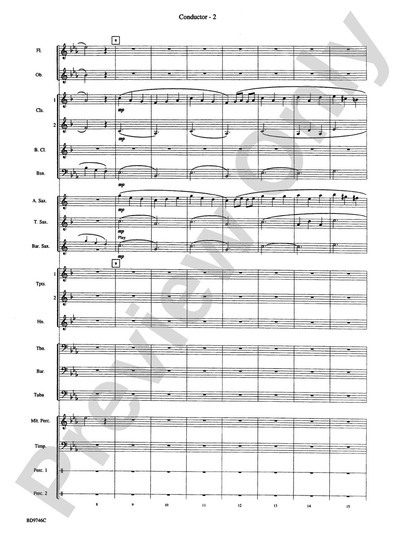 Peer Gynt Suite: Concert Band Conductor Score & Parts