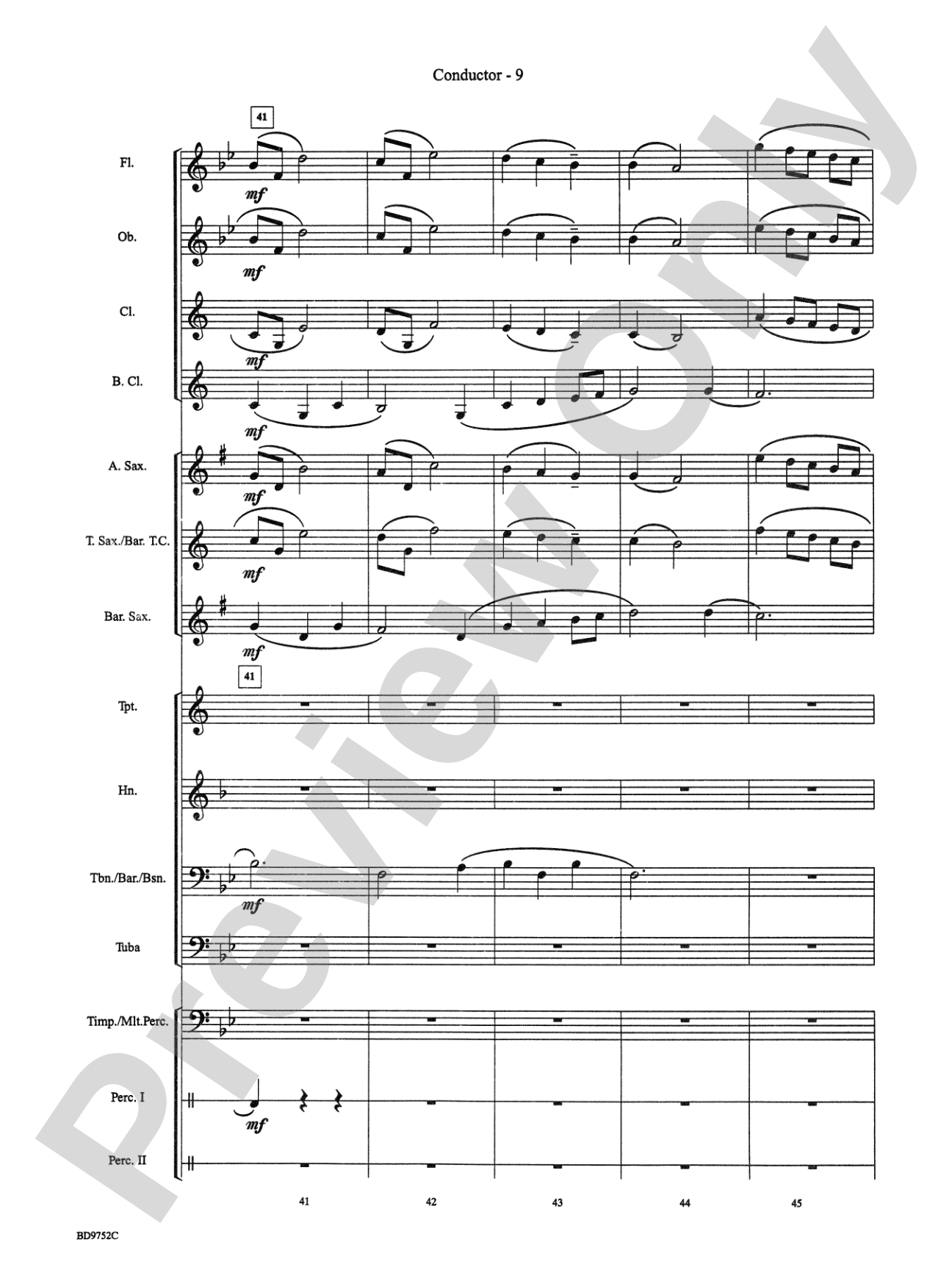Dona Nobis Pacem: Concert Band Conductor Score & Parts