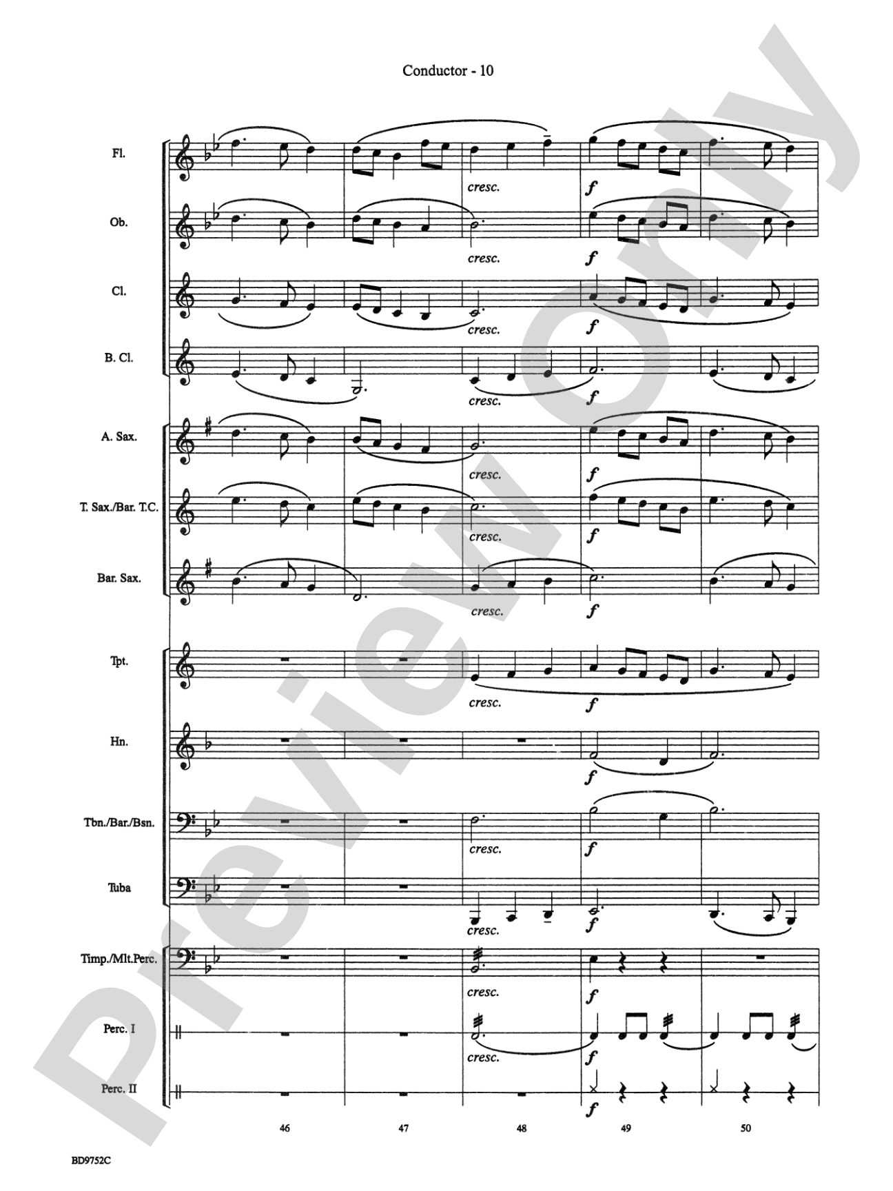 Dona Nobis Pacem: Concert Band Conductor Score & Parts