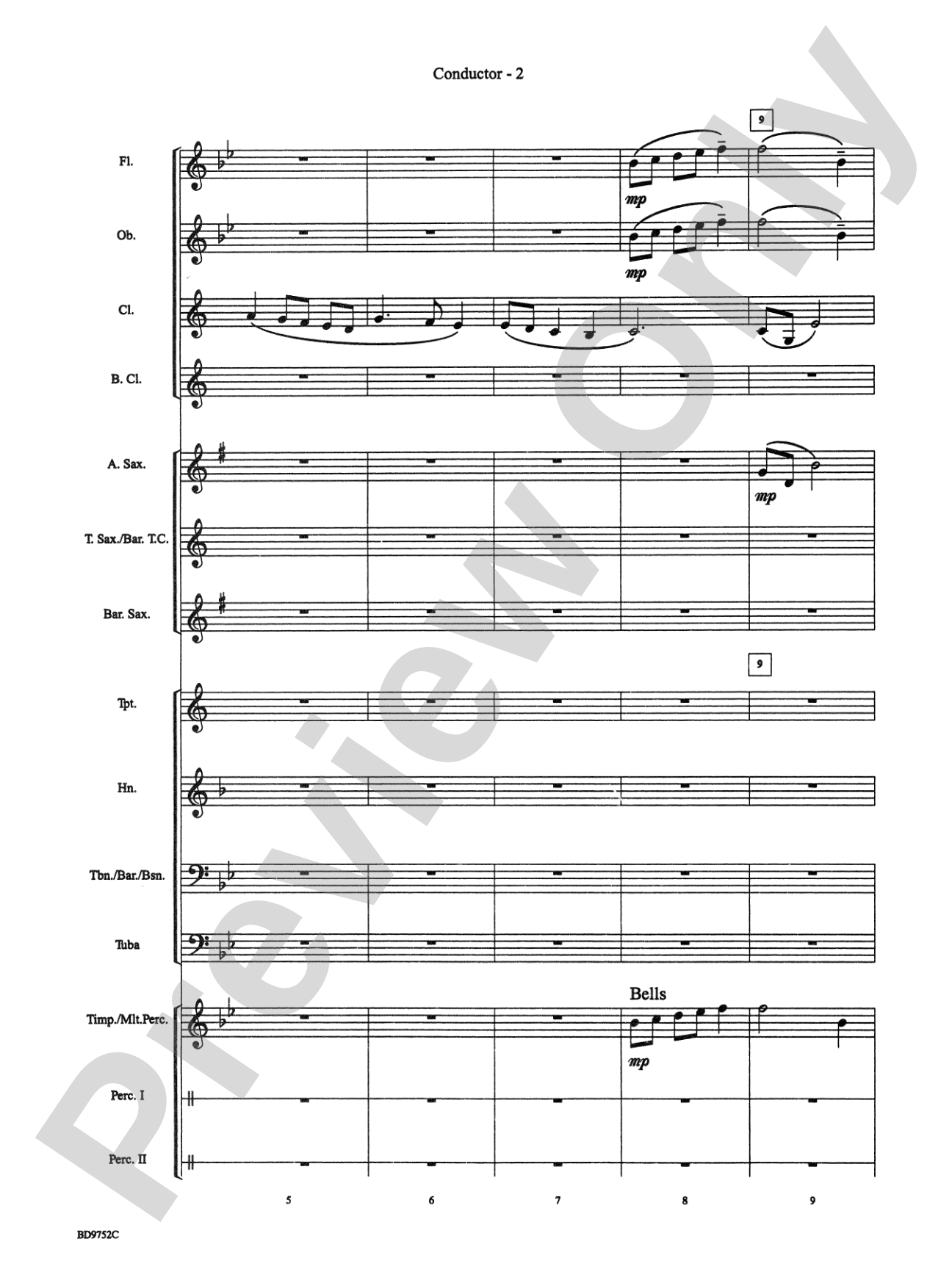 Dona Nobis Pacem: Concert Band Conductor Score & Parts