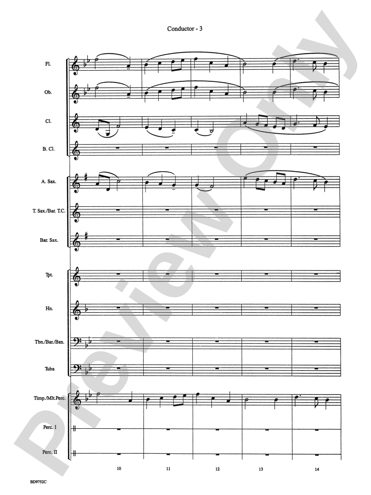Dona Nobis Pacem: Concert Band Conductor Score & Parts