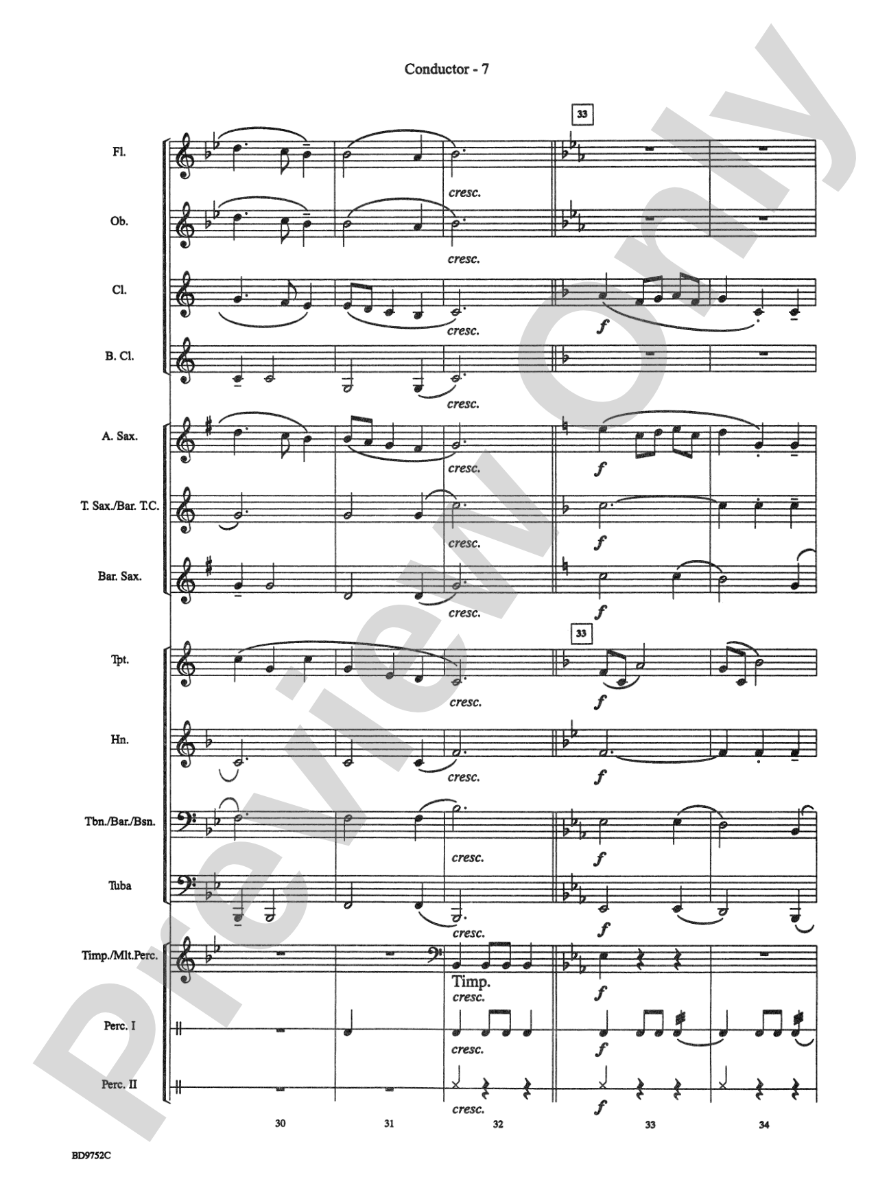 Dona Nobis Pacem: Concert Band Conductor Score & Parts