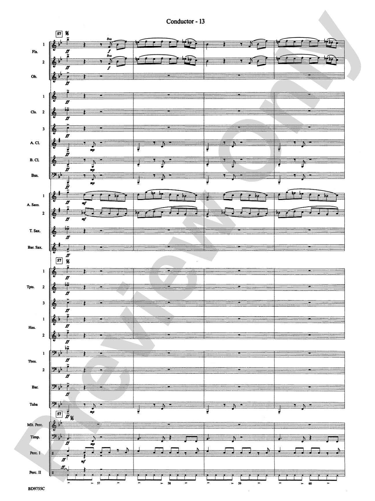The Maelstrom: Concert Band Conductor Score & Parts