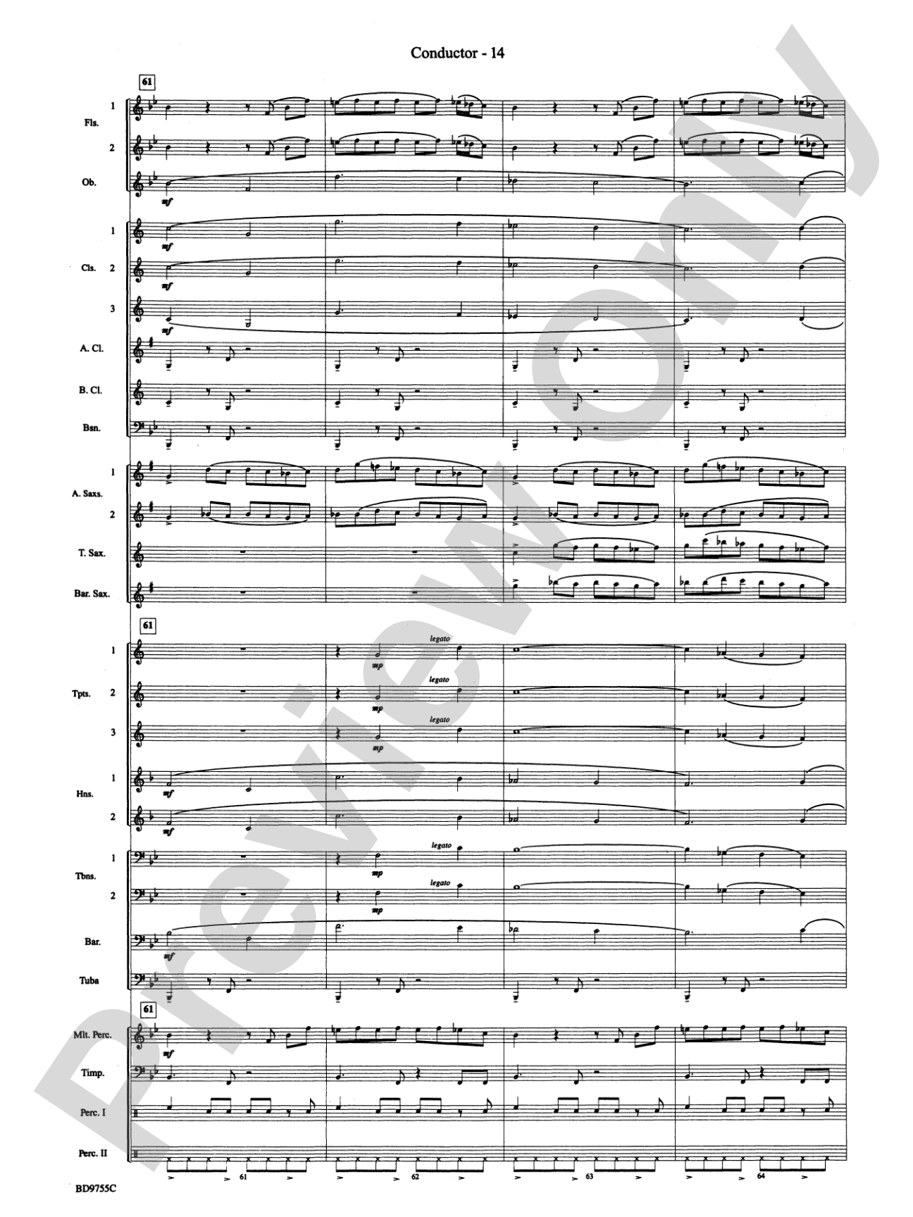 The Maelstrom: Concert Band Conductor Score & Parts