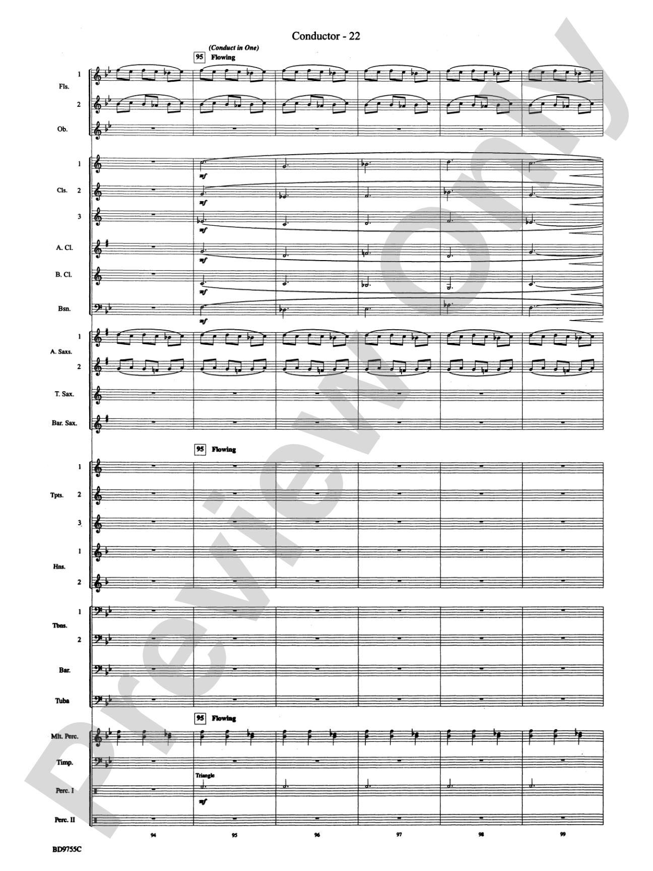The Maelstrom: Concert Band Conductor Score & Parts