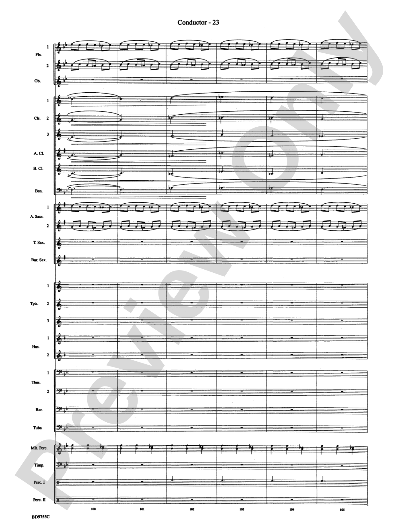 The Maelstrom: Concert Band Conductor Score & Parts
