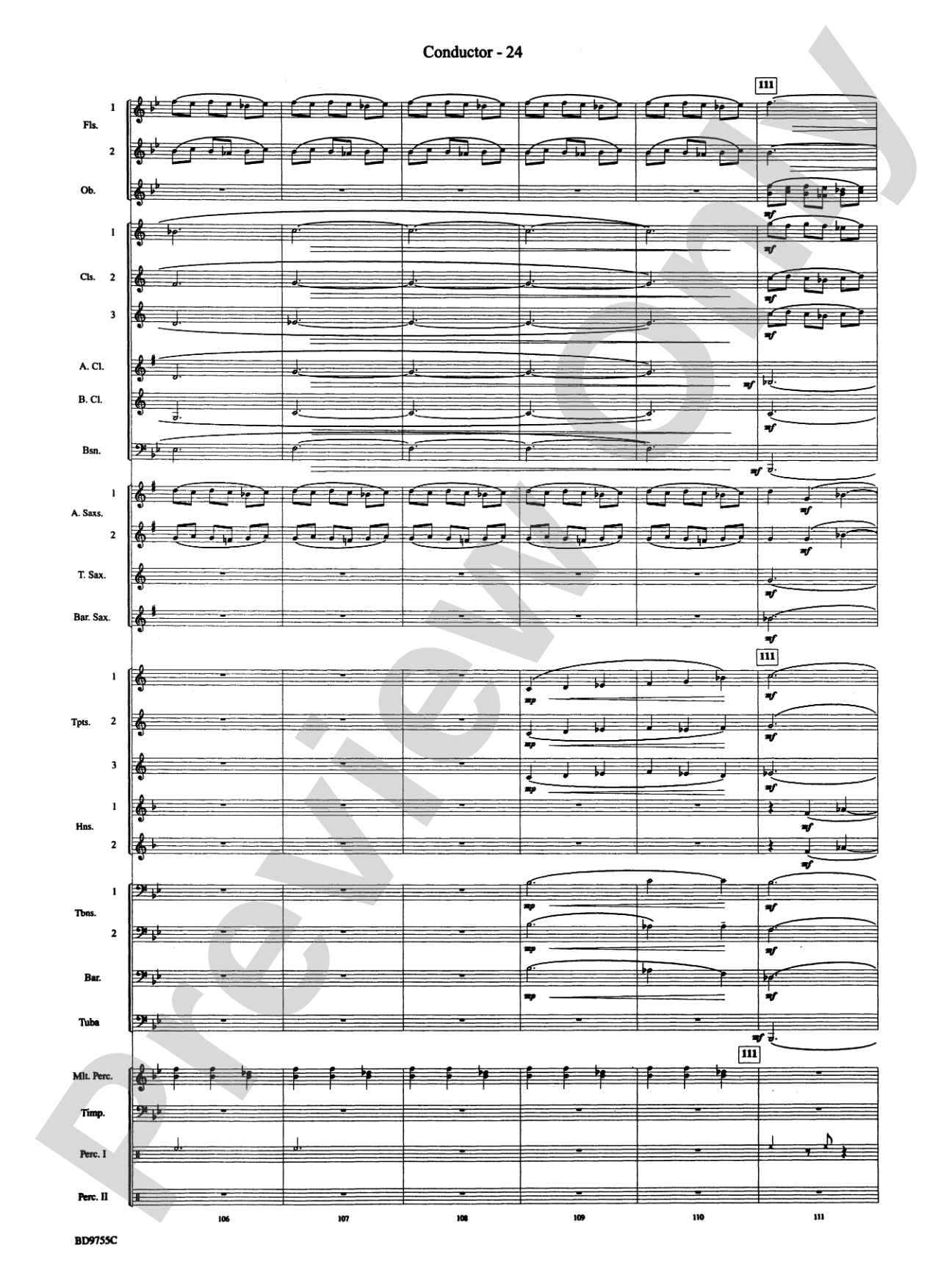 The Maelstrom: Concert Band Conductor Score & Parts